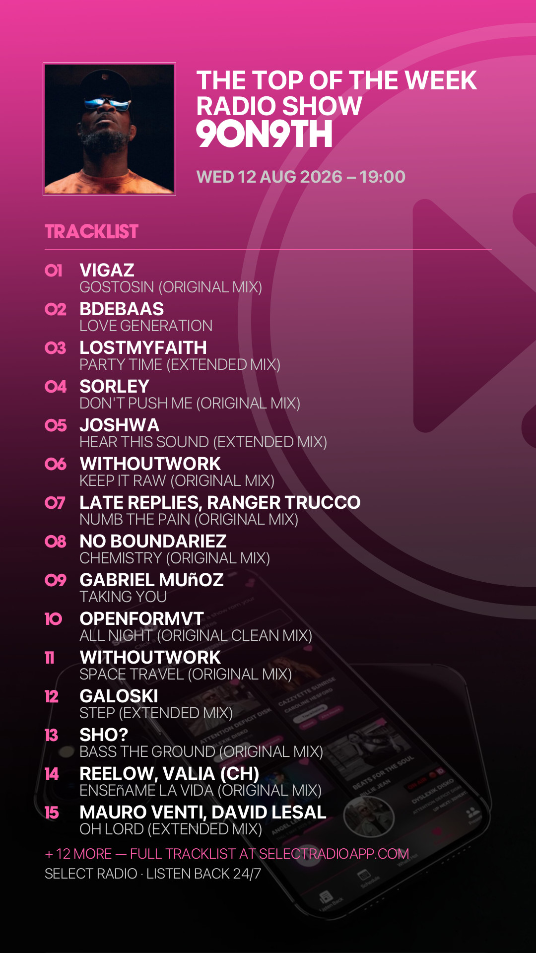Tracklist Story Preview
