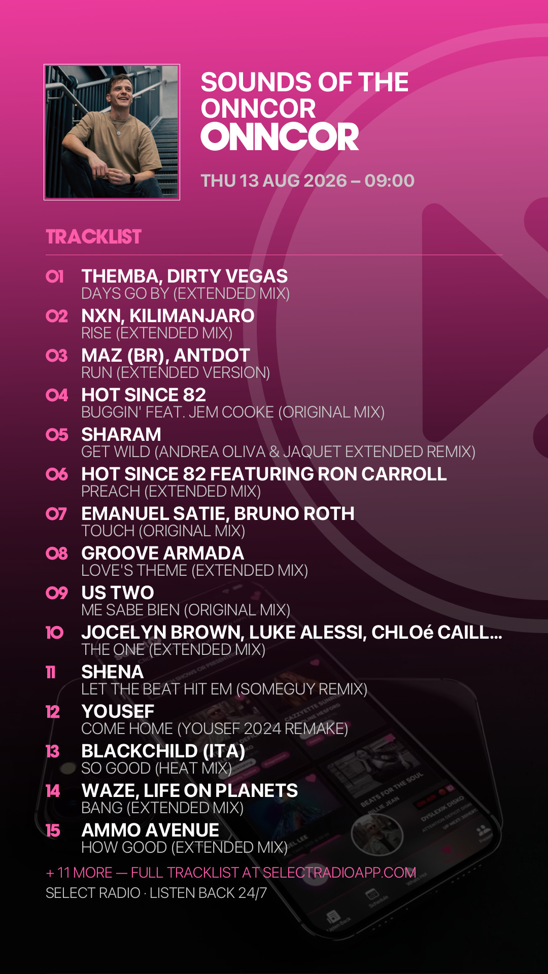 Tracklist Story Preview
