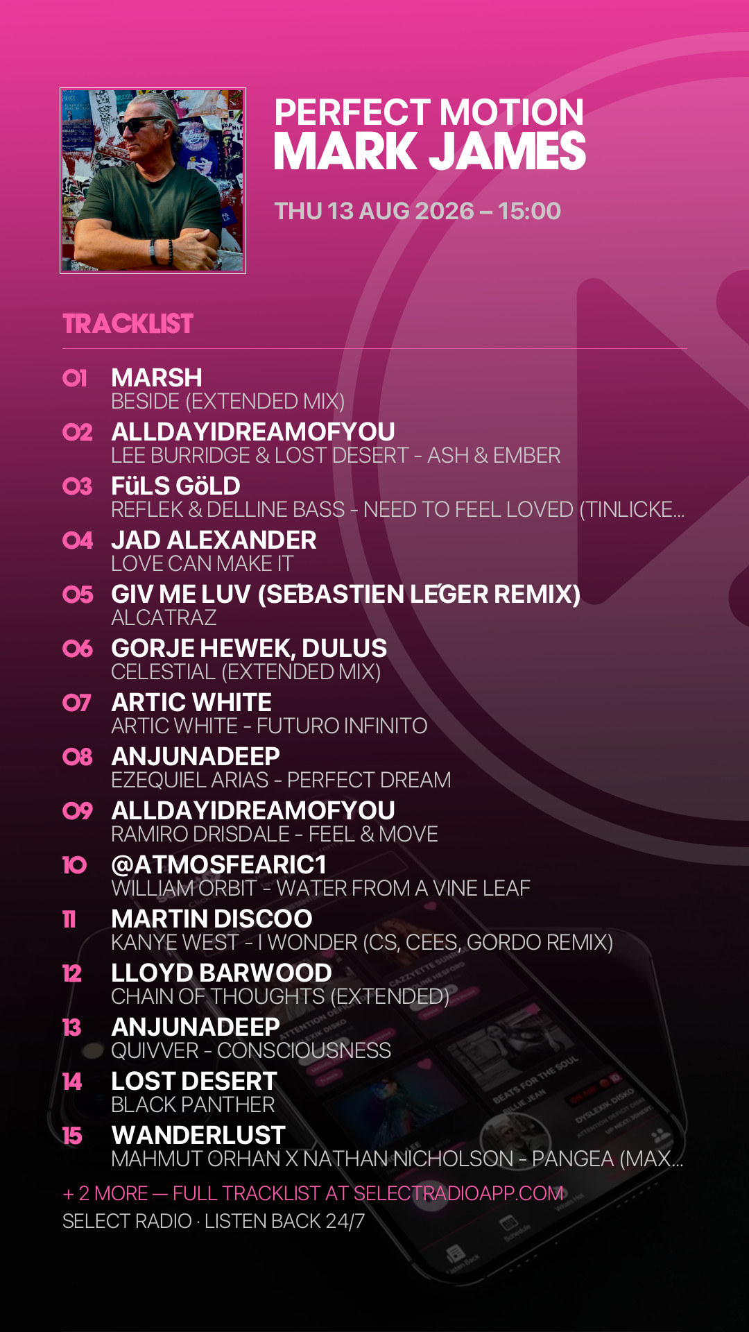 Tracklist Story Preview