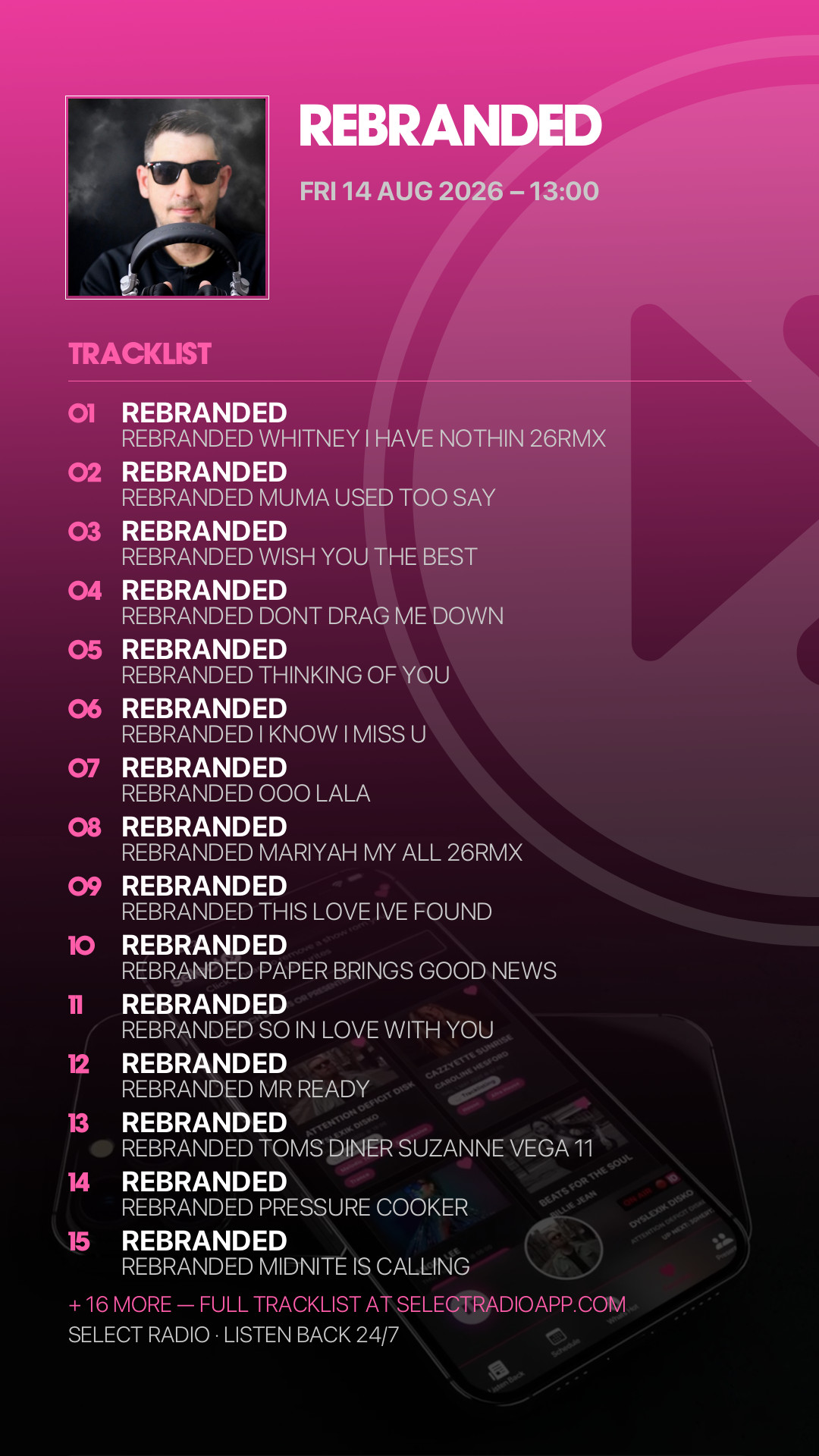 Tracklist Story Preview