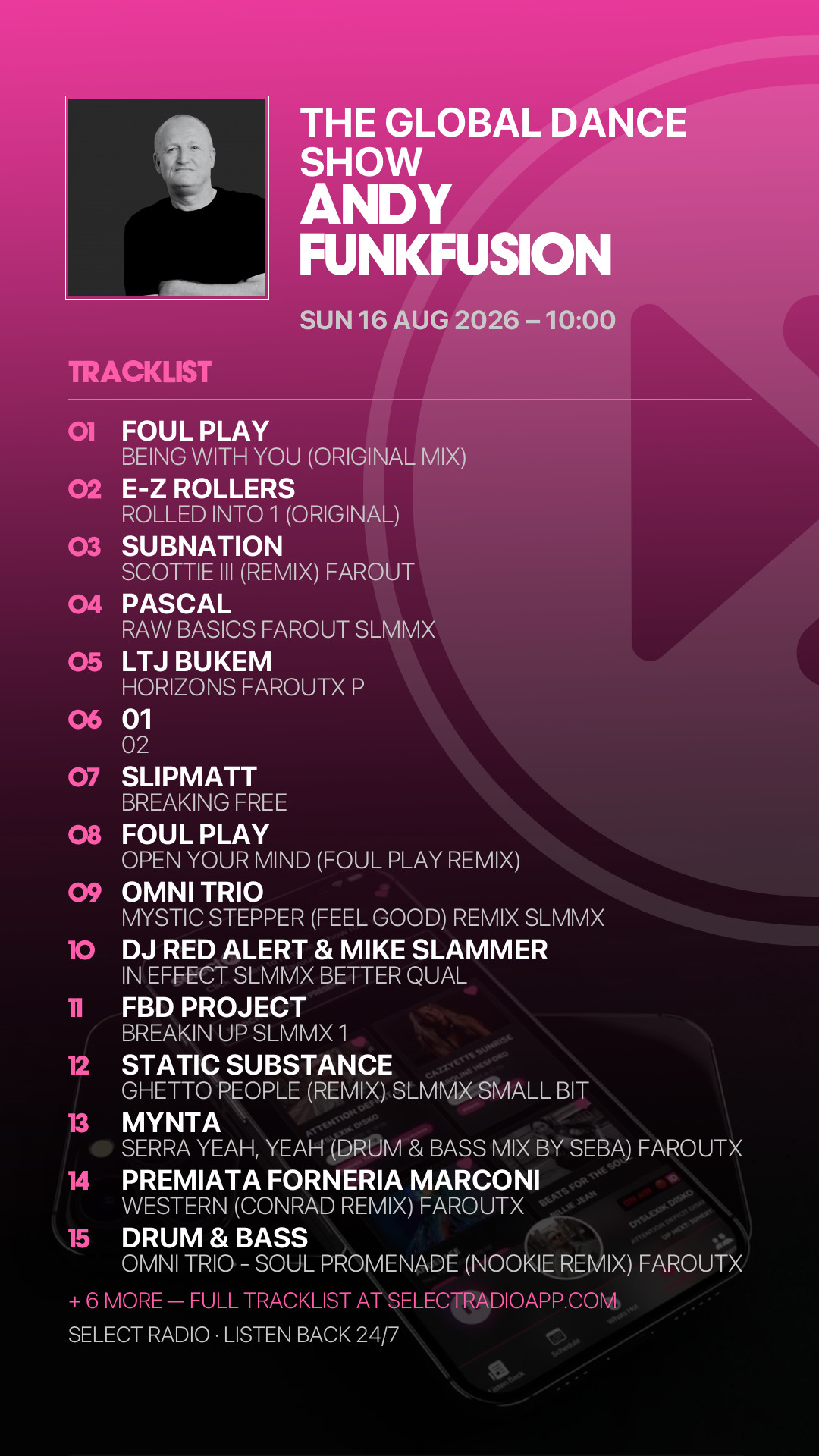 Tracklist Story Preview