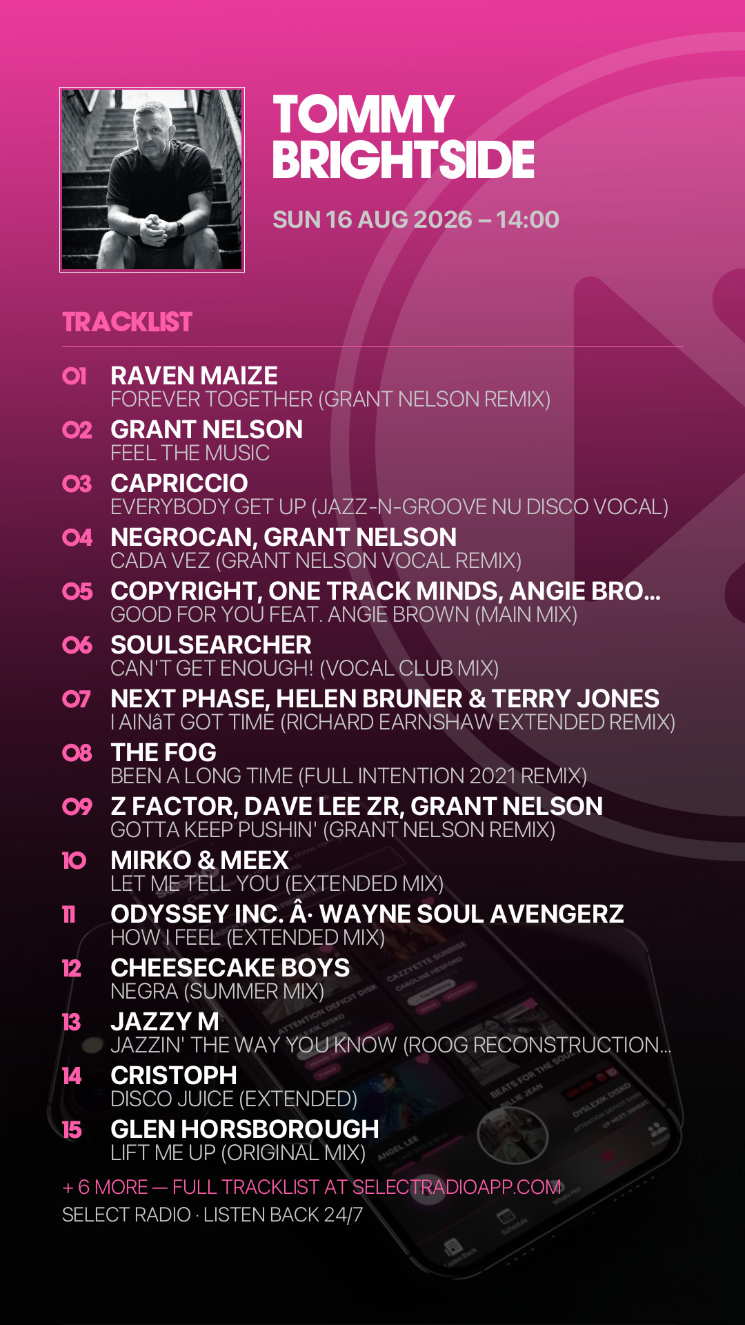 Tracklist Story Preview