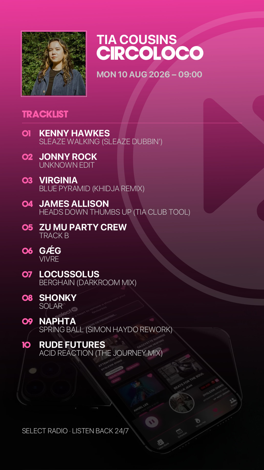 Tracklist Story Preview