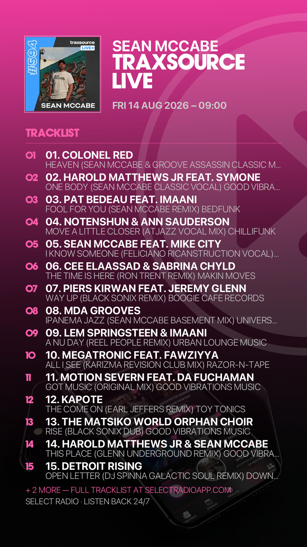 Tracklist Story Preview