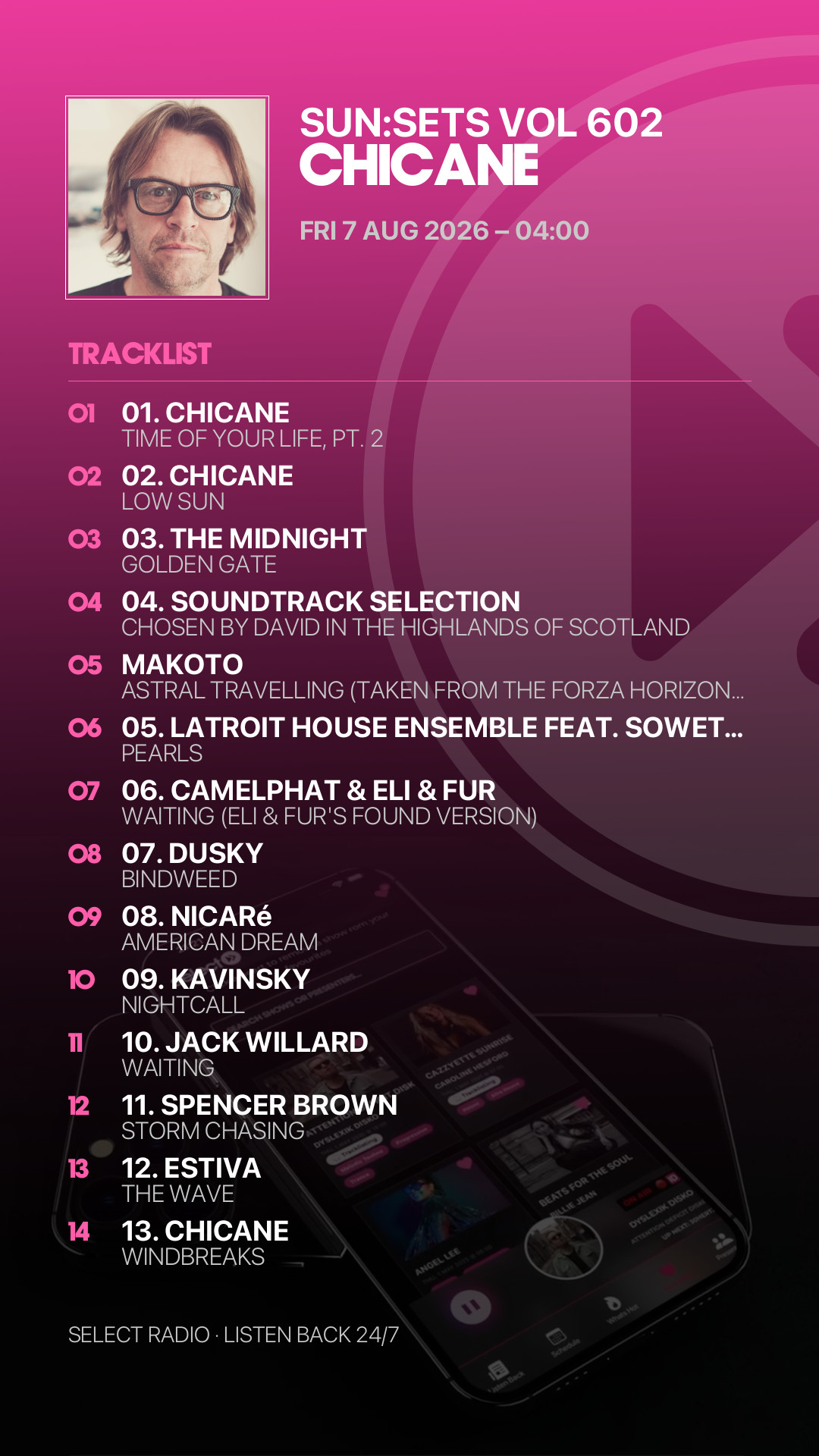 Tracklist Story Preview