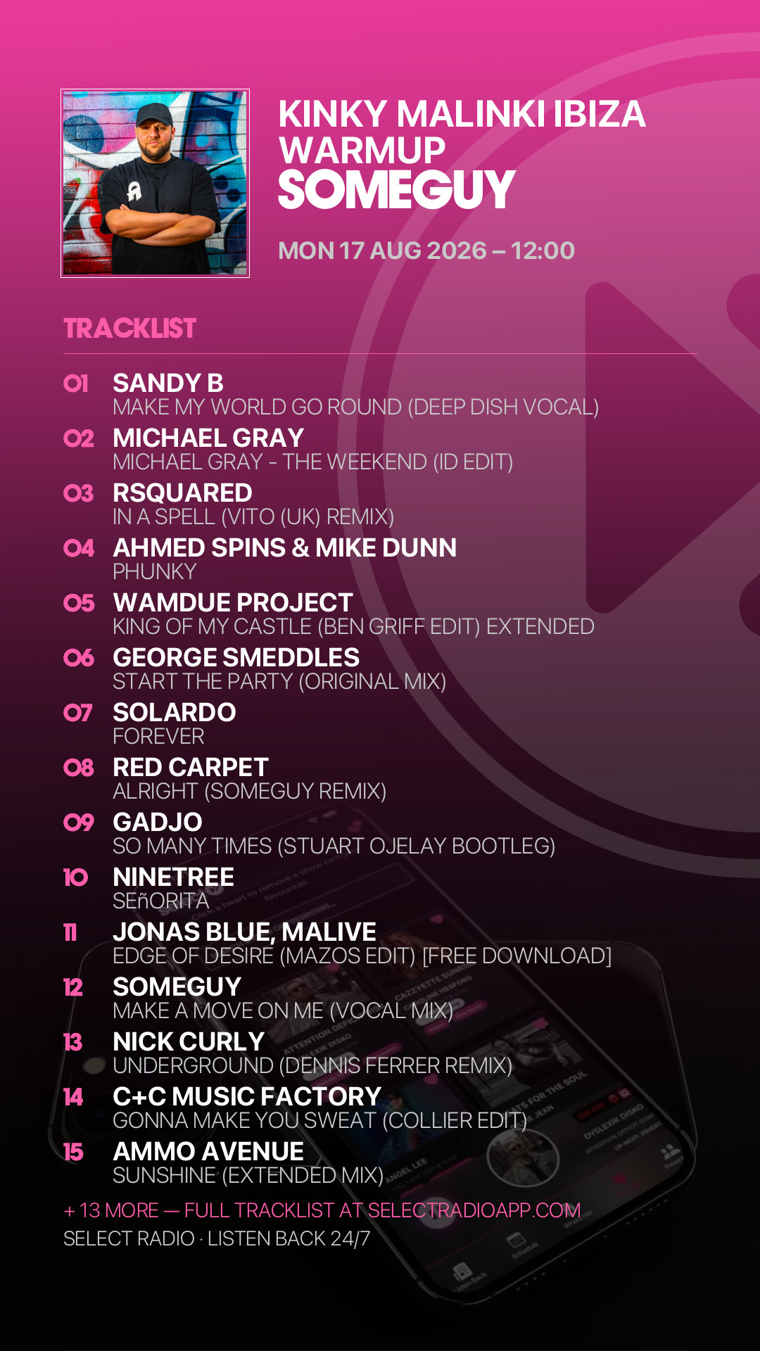 Tracklist Story Preview