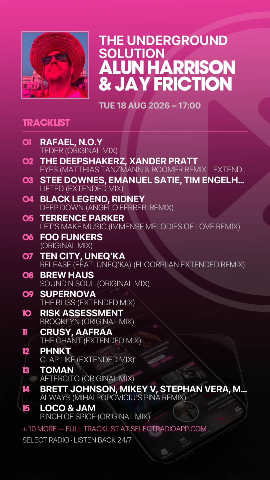 Tracklist Story Preview