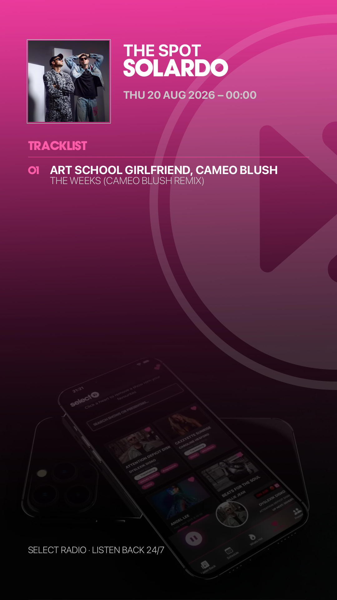 Tracklist Story Preview