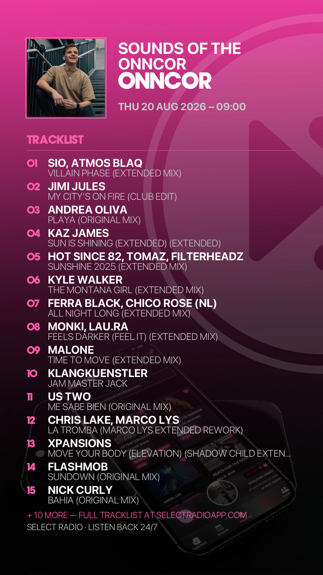 Tracklist Story Preview