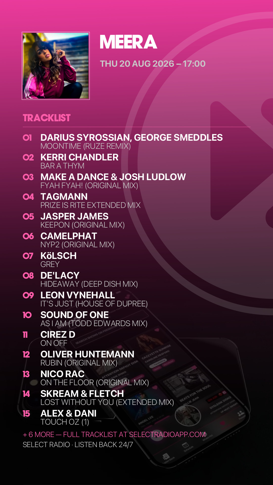 Tracklist Story Preview
