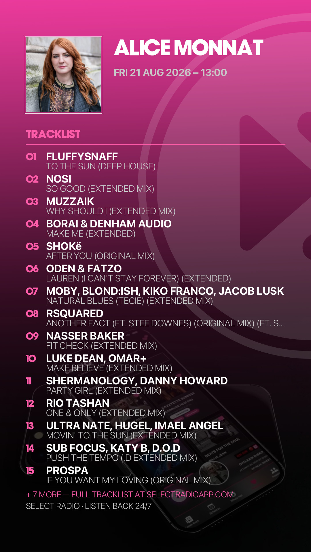 Tracklist Story Preview