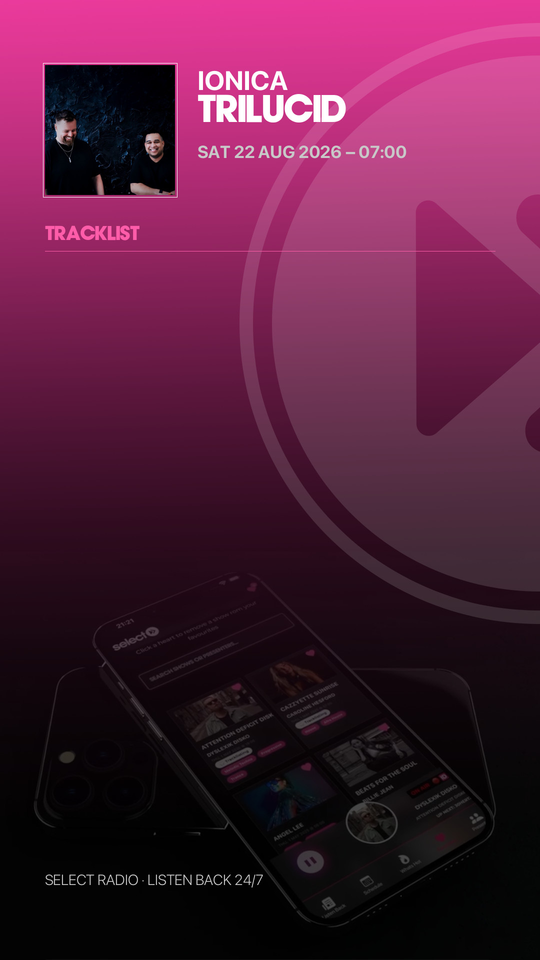 Tracklist Story Preview