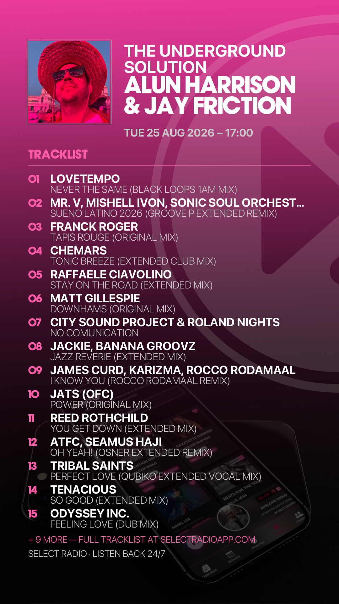 Tracklist Story Preview