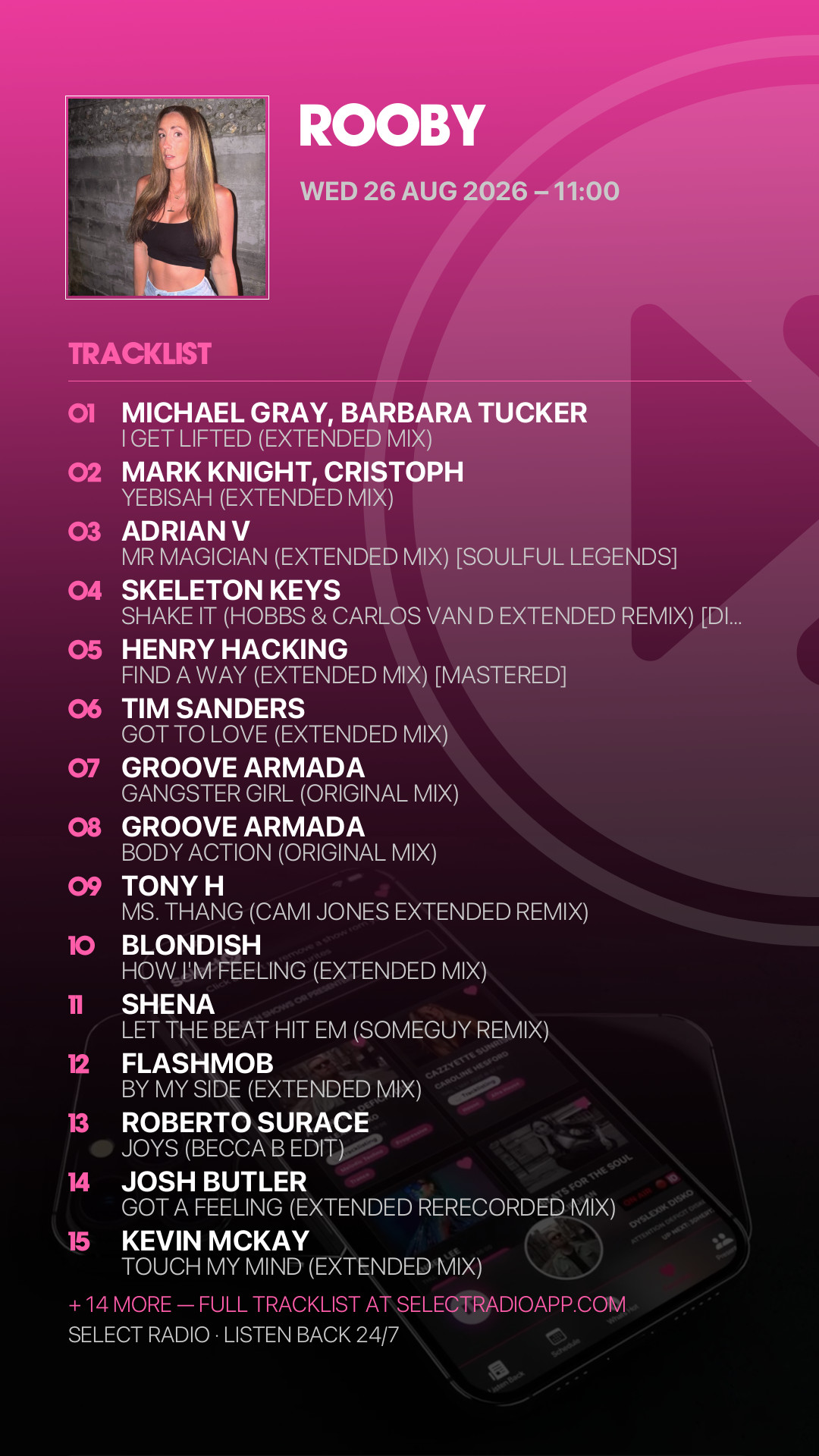 Tracklist Story Preview