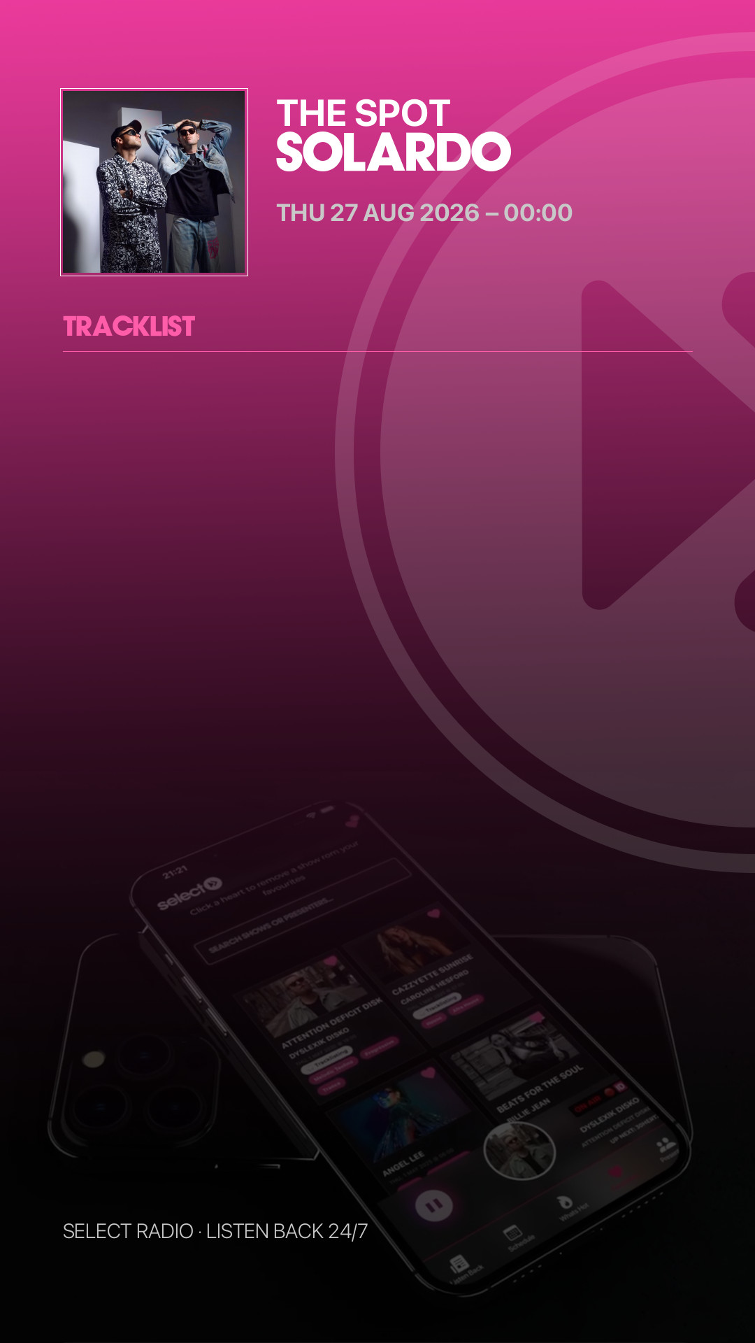 Tracklist Story Preview