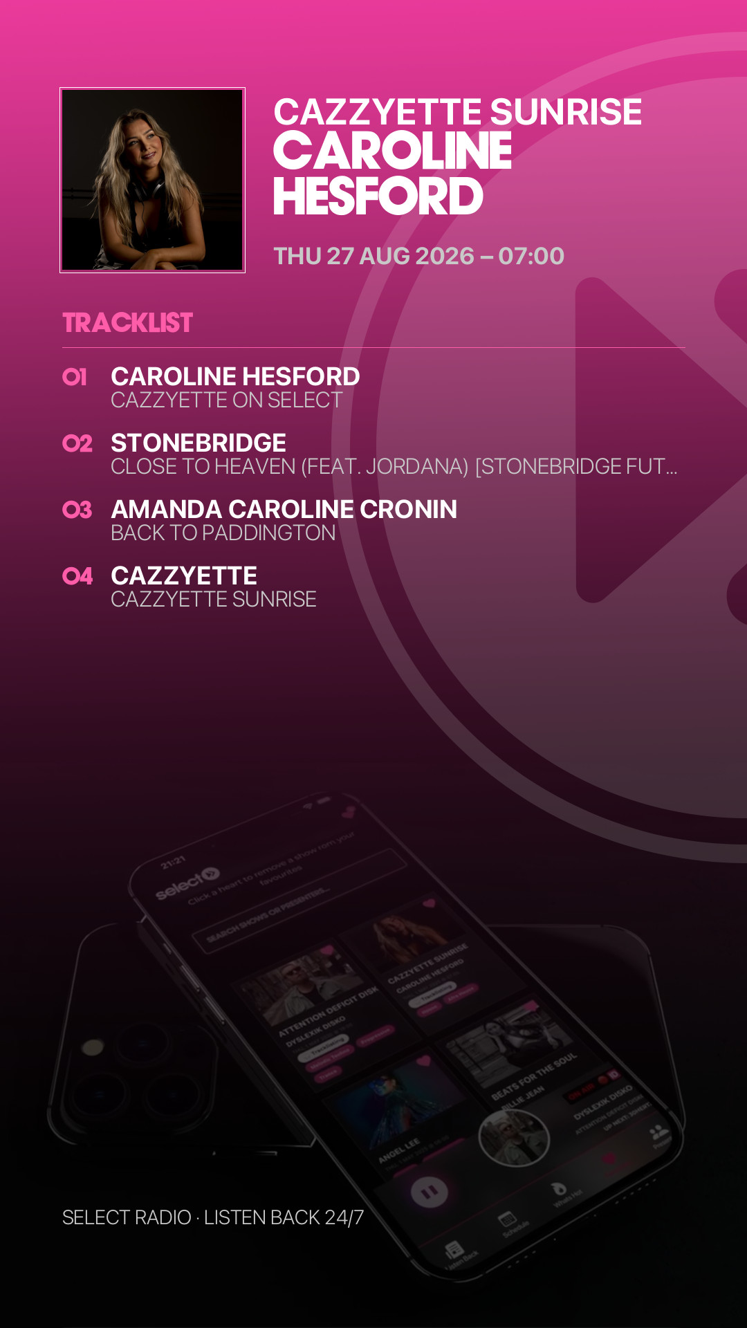 Tracklist Story Preview