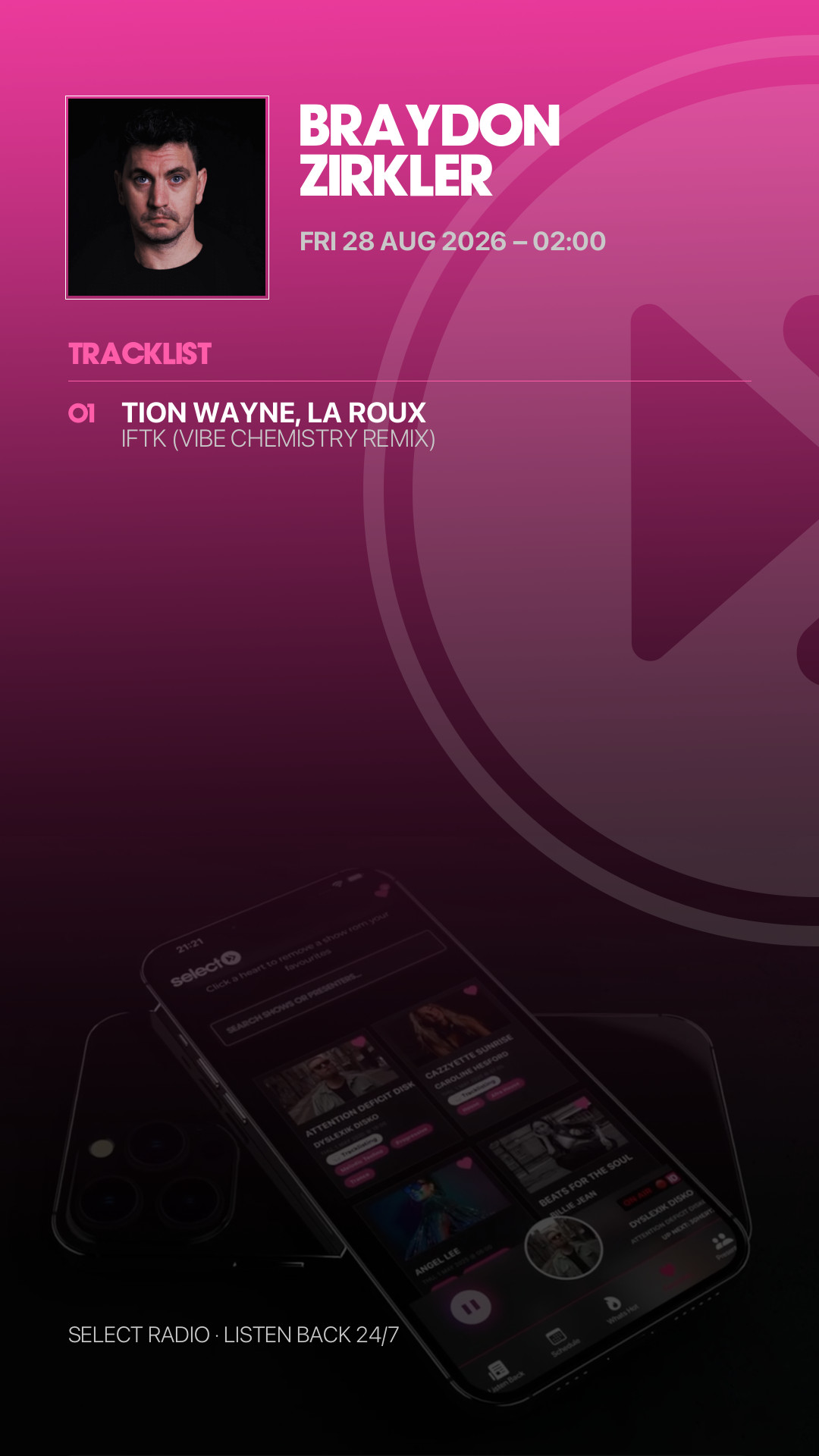 Tracklist Story Preview