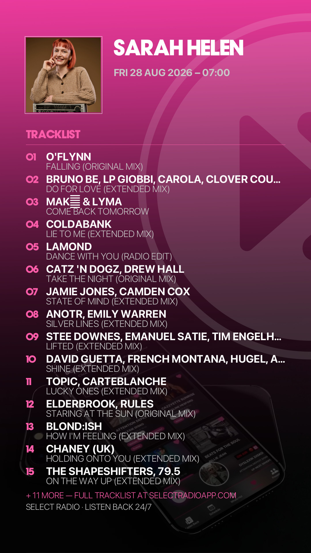 Tracklist Story Preview