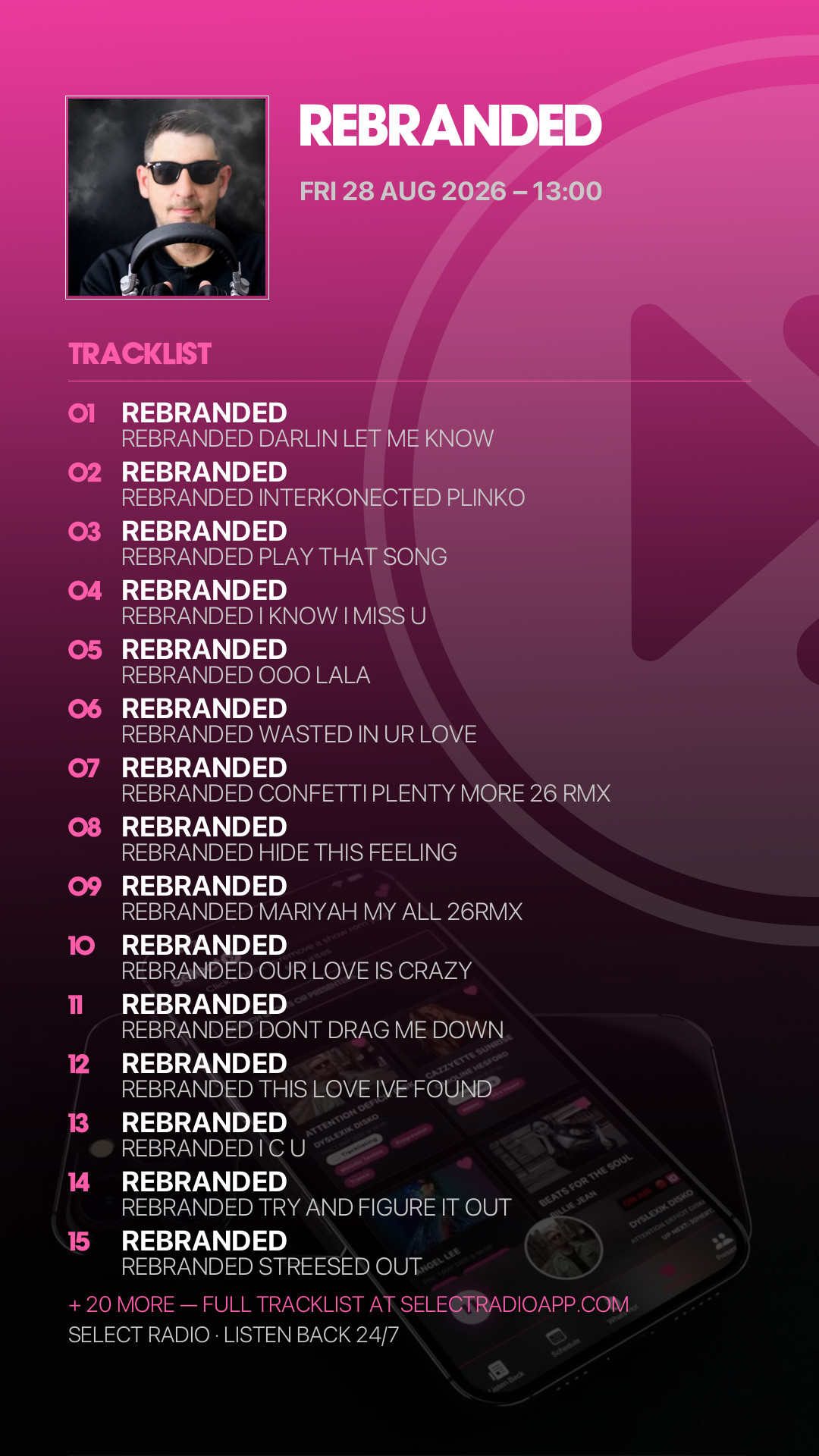 Tracklist Story Preview