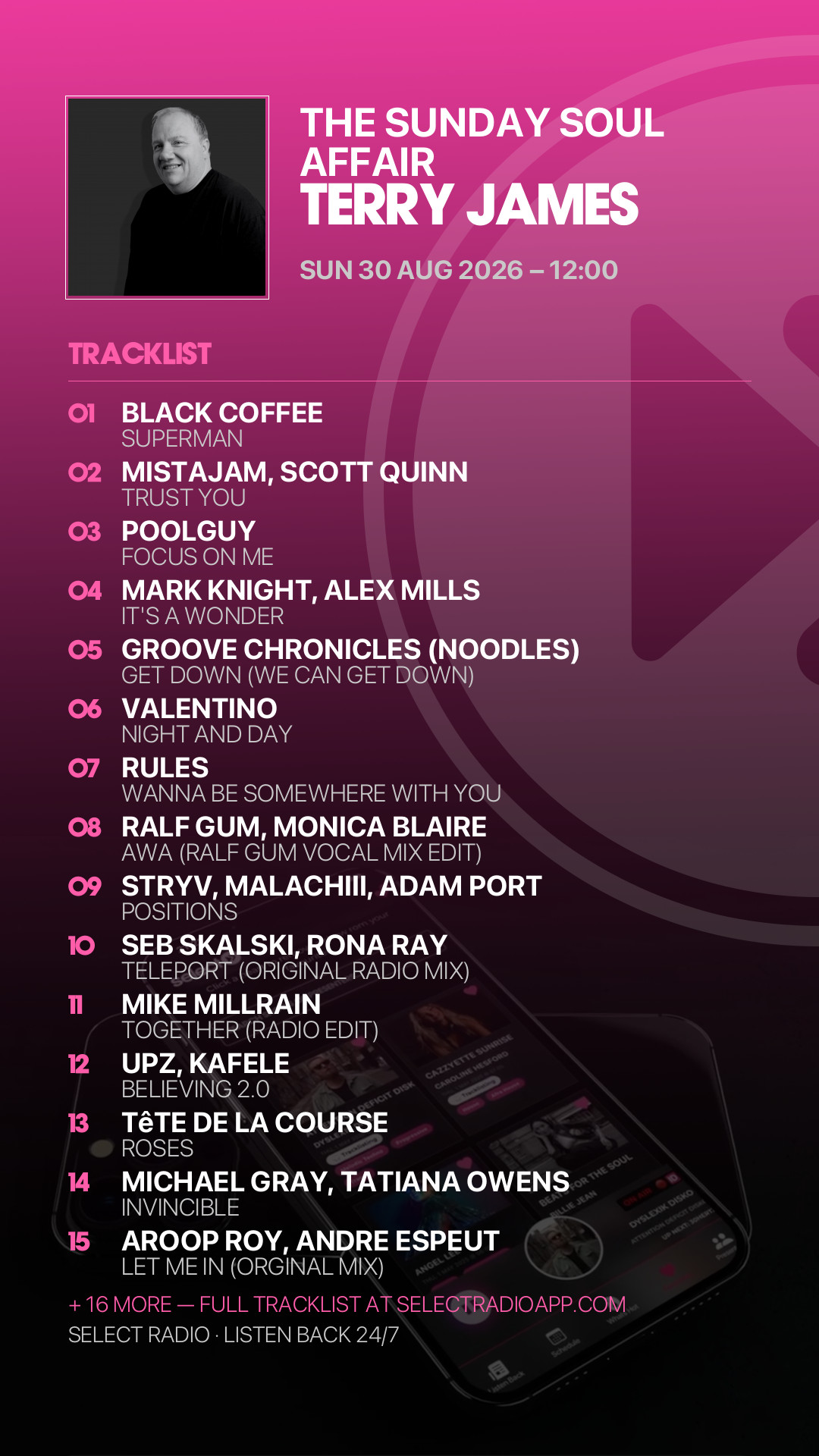 Tracklist Story Preview