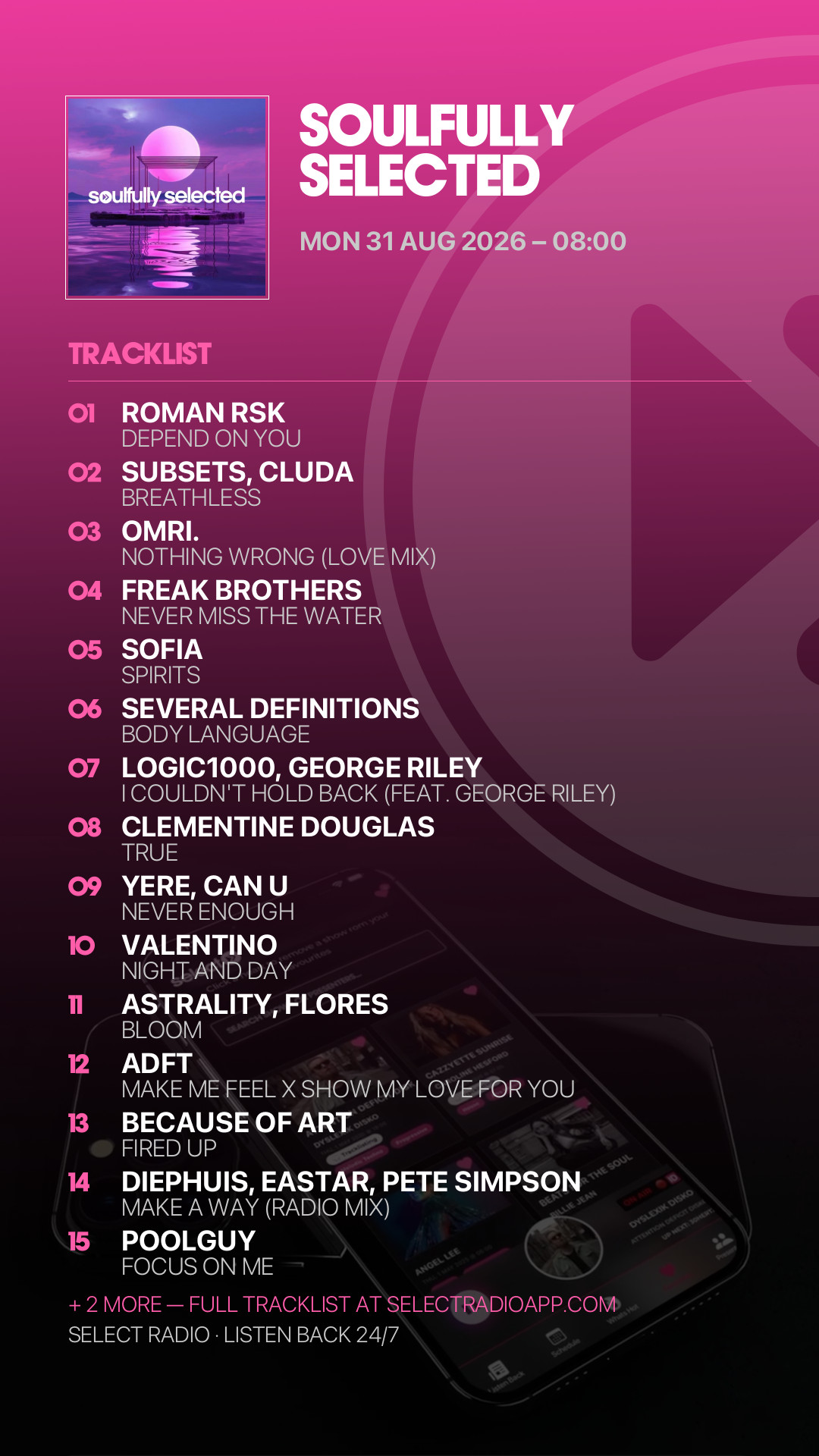 Tracklist Story Preview