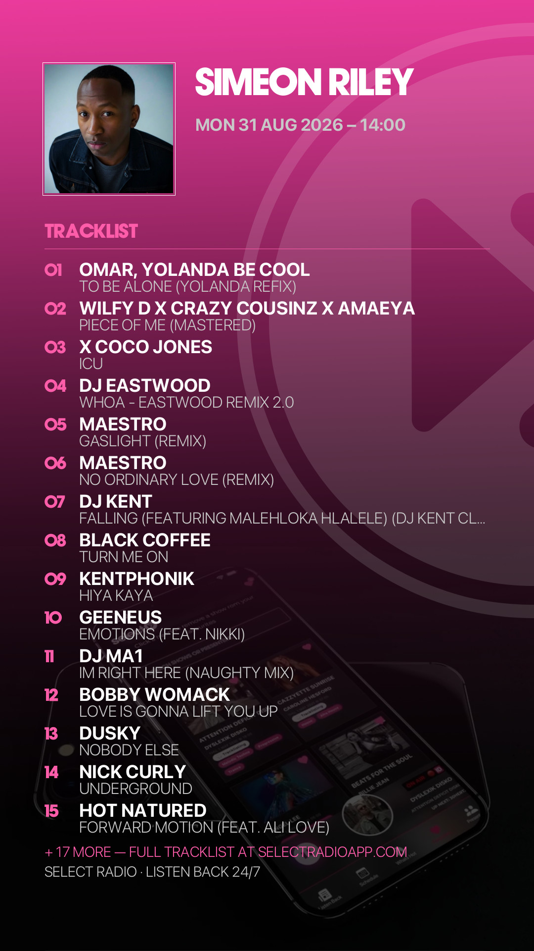 Tracklist Story Preview