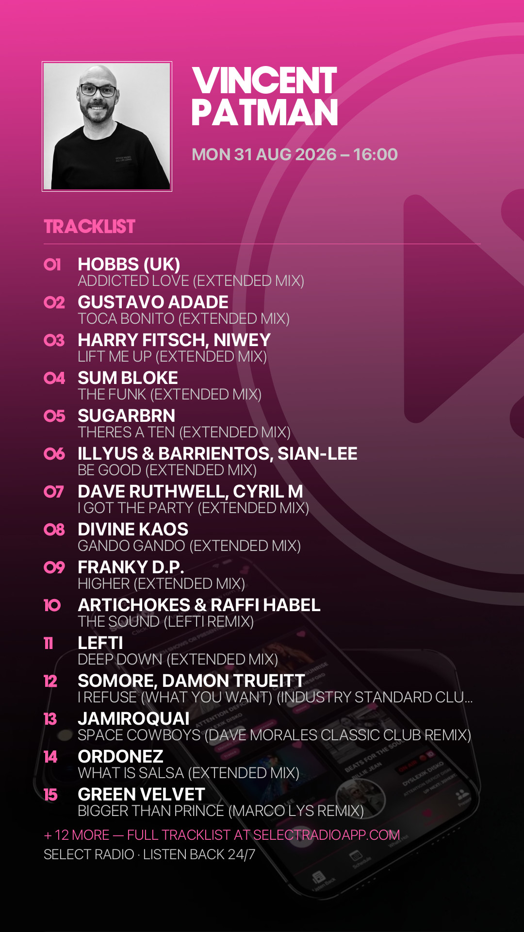 Tracklist Story Preview