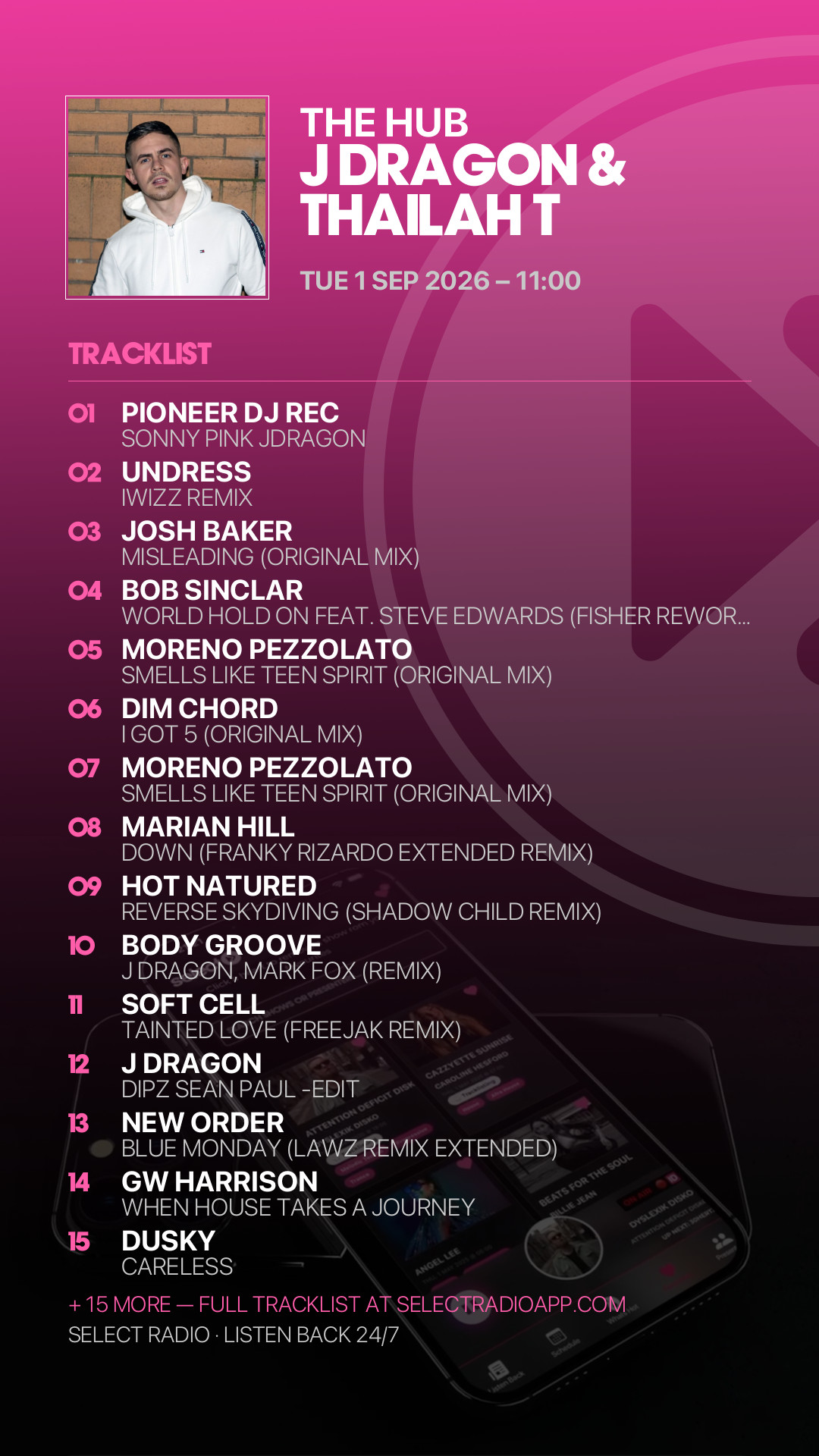 Tracklist Story Preview