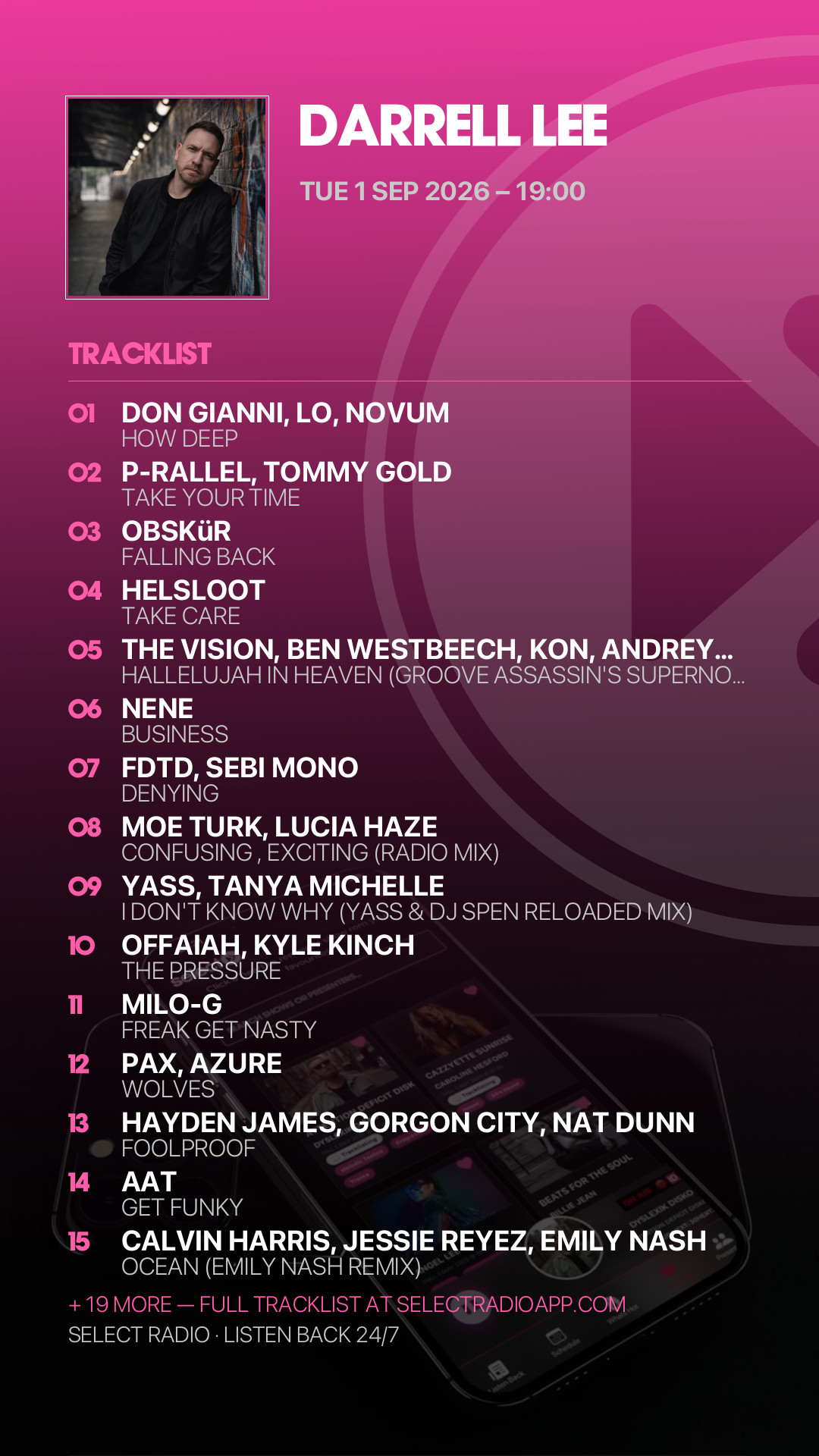 Tracklist Story Preview