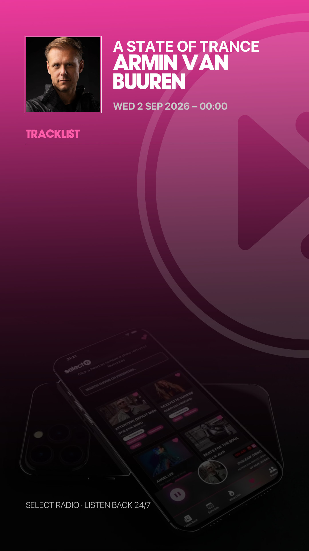 Tracklist Story Preview
