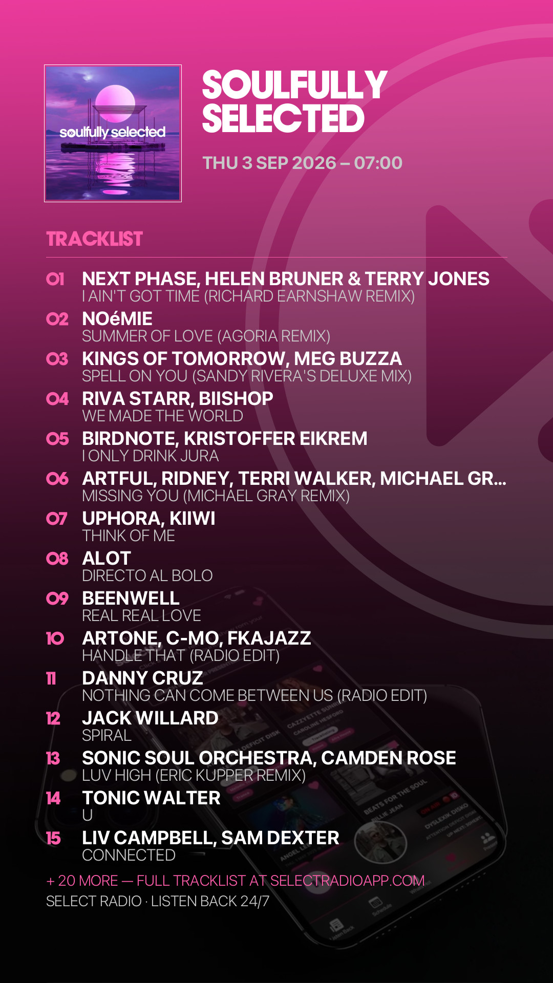 Tracklist Story Preview