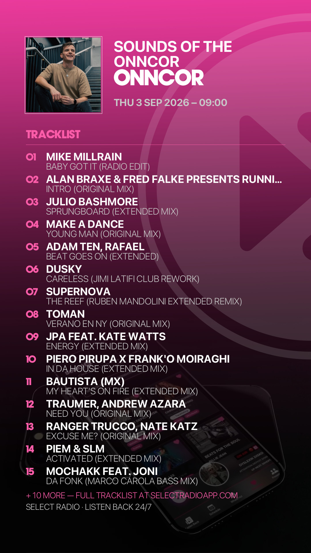 Tracklist Story Preview