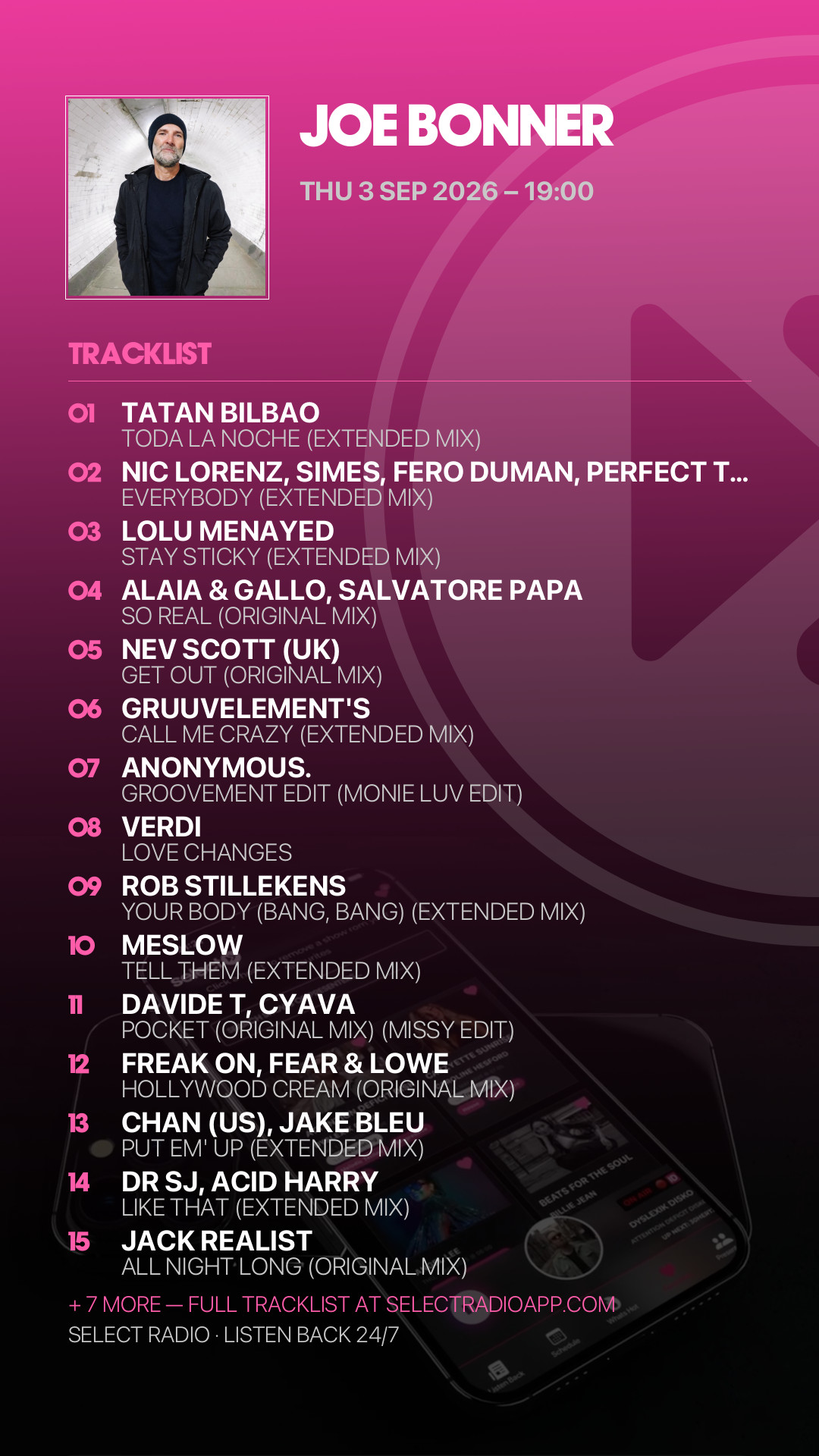 Tracklist Story Preview