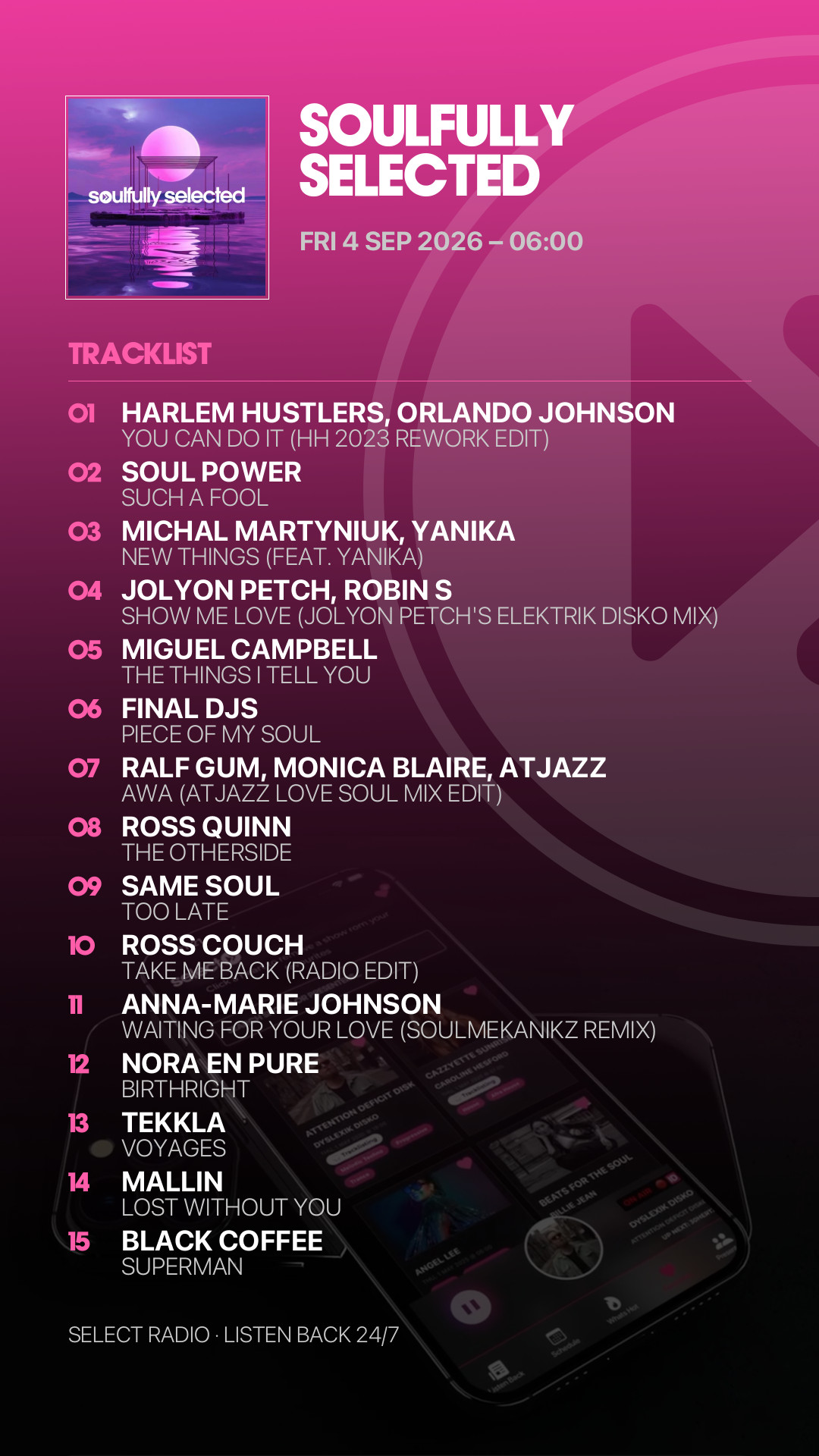 Tracklist Story Preview
