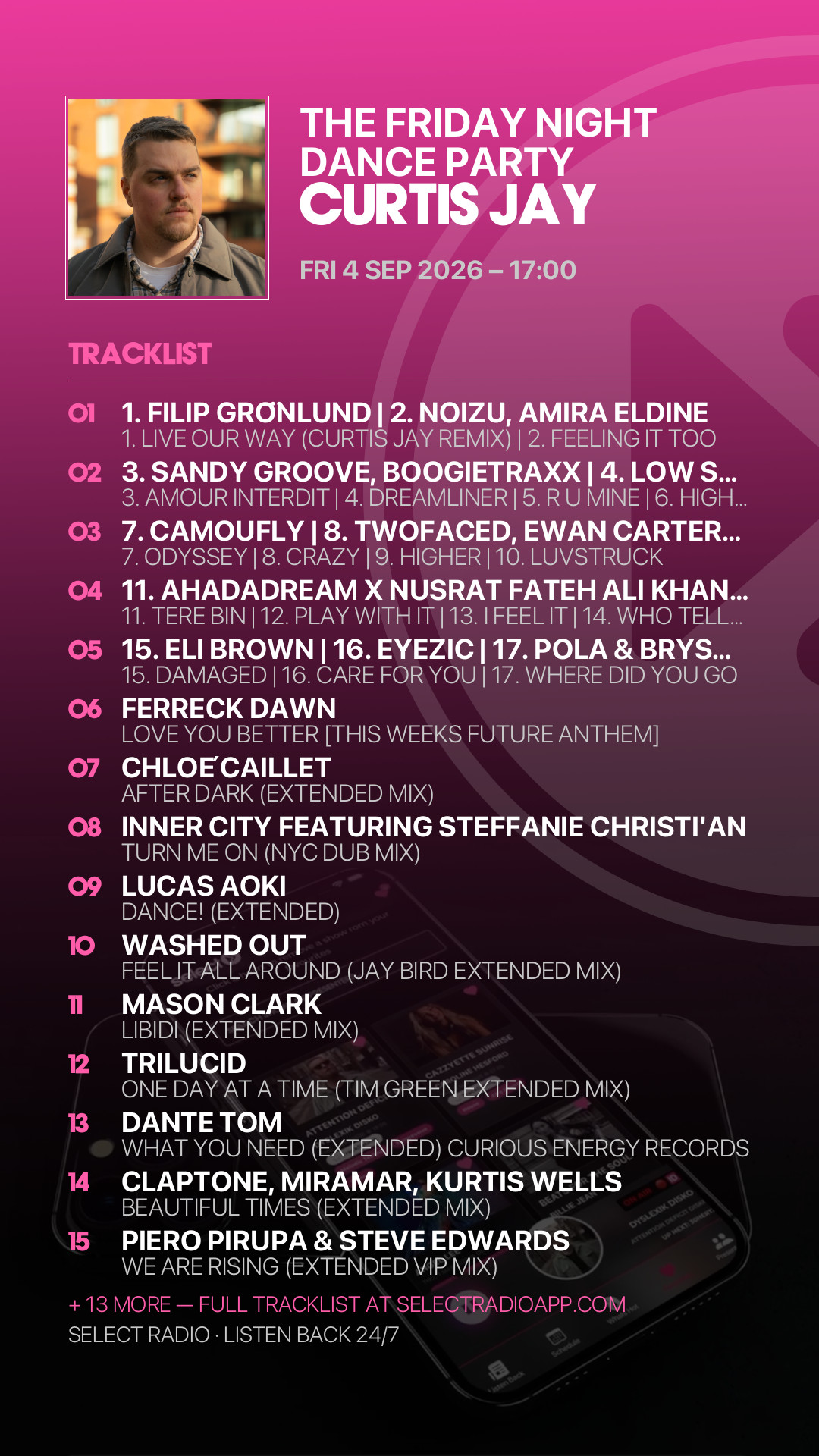 Tracklist Story Preview