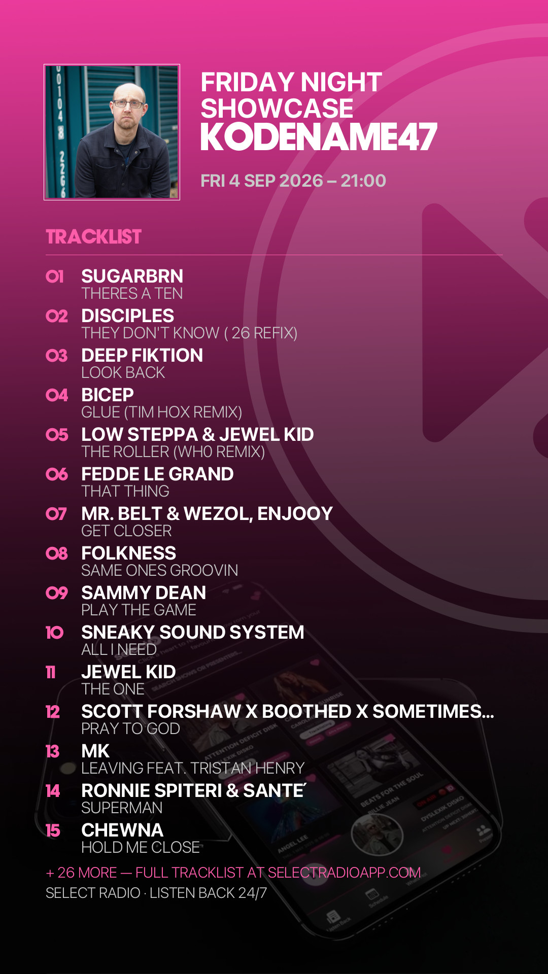 Tracklist Story Preview