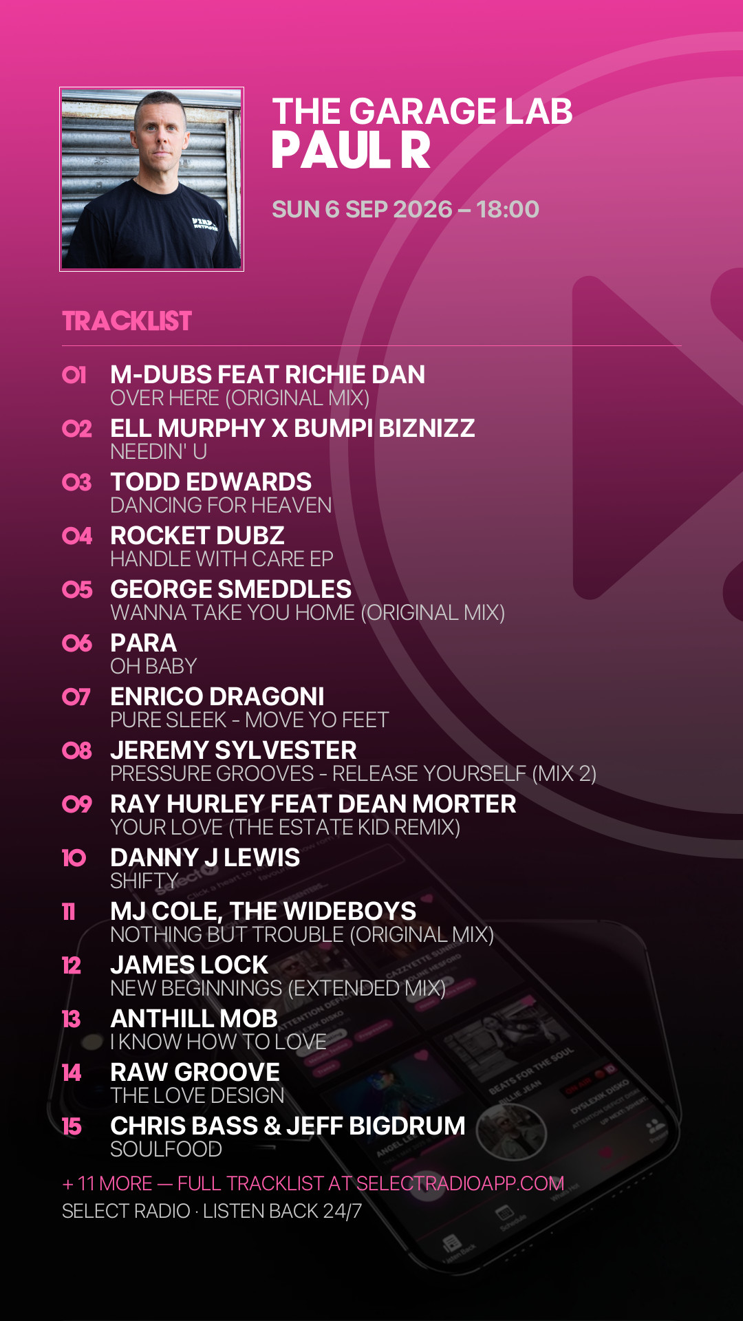 Tracklist Story Preview