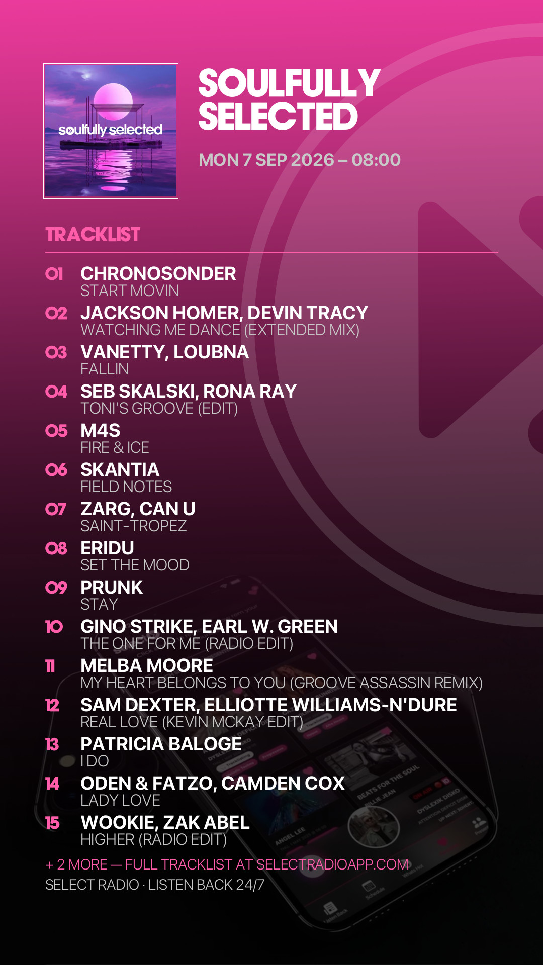 Tracklist Story Preview