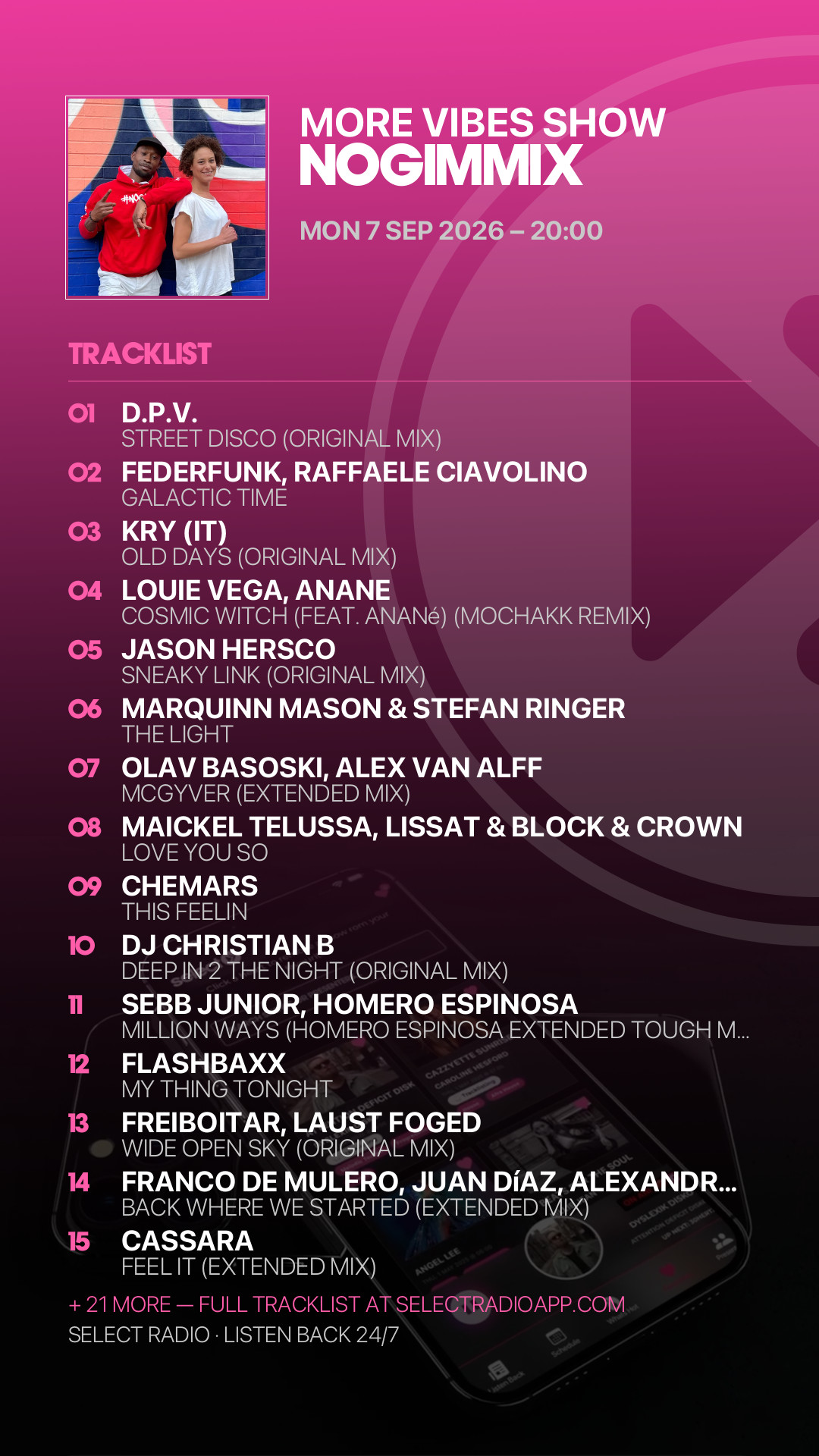 Tracklist Story Preview