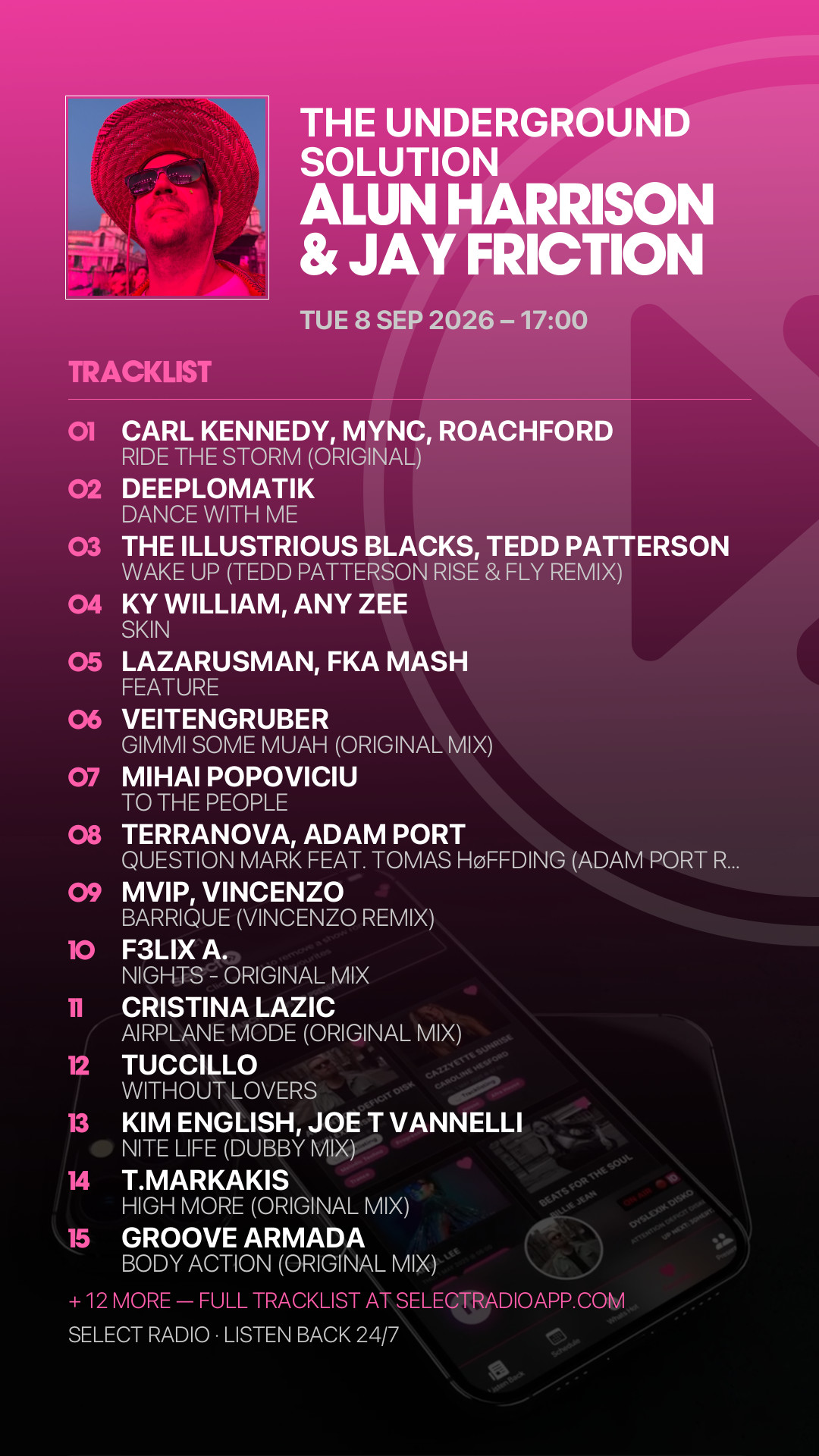 Tracklist Story Preview