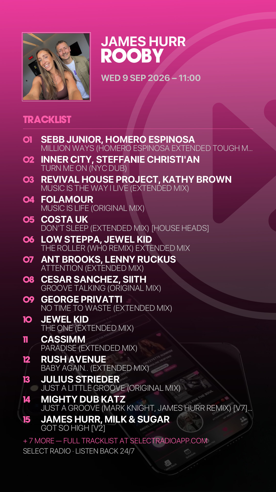 Tracklist Story Preview