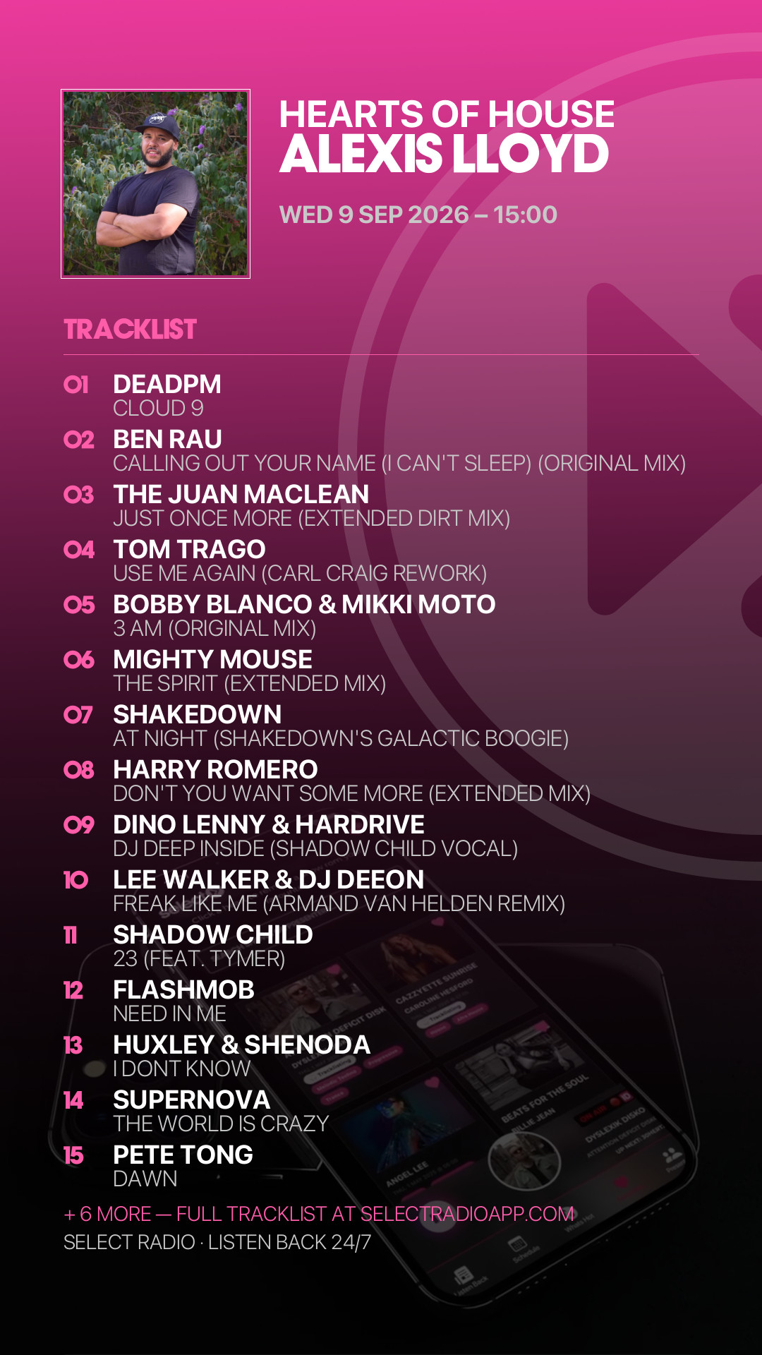 Tracklist Story Preview