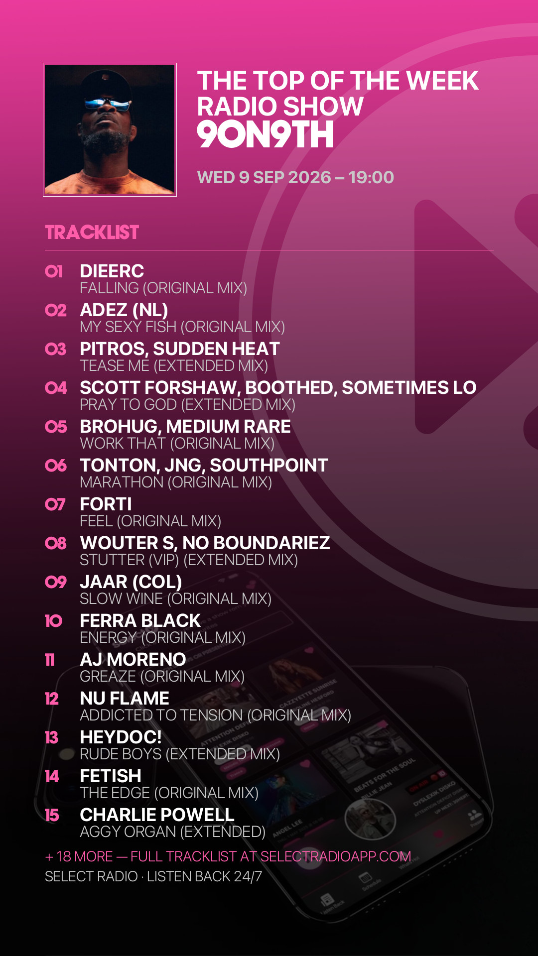Tracklist Story Preview