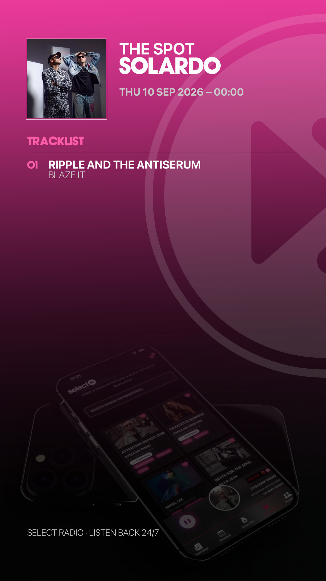Tracklist Story Preview