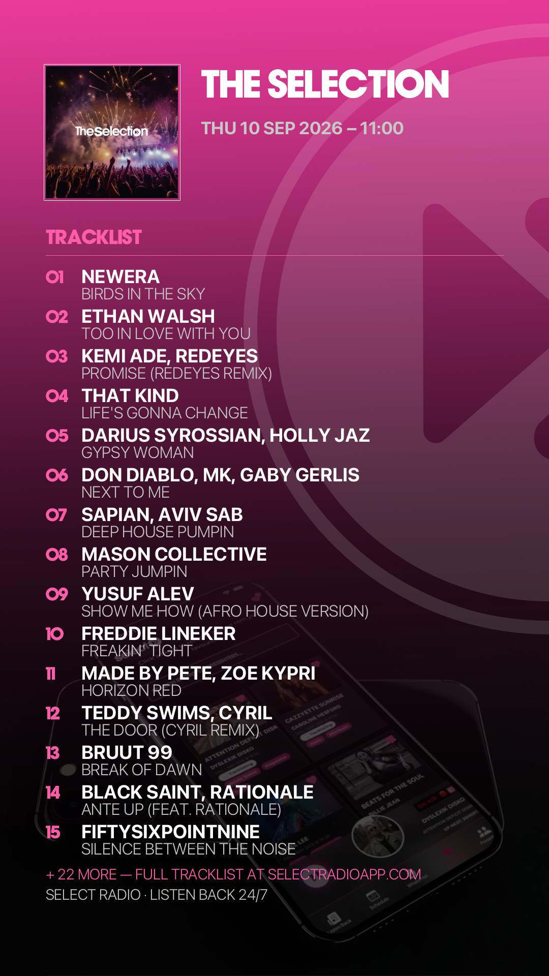 Tracklist Story Preview