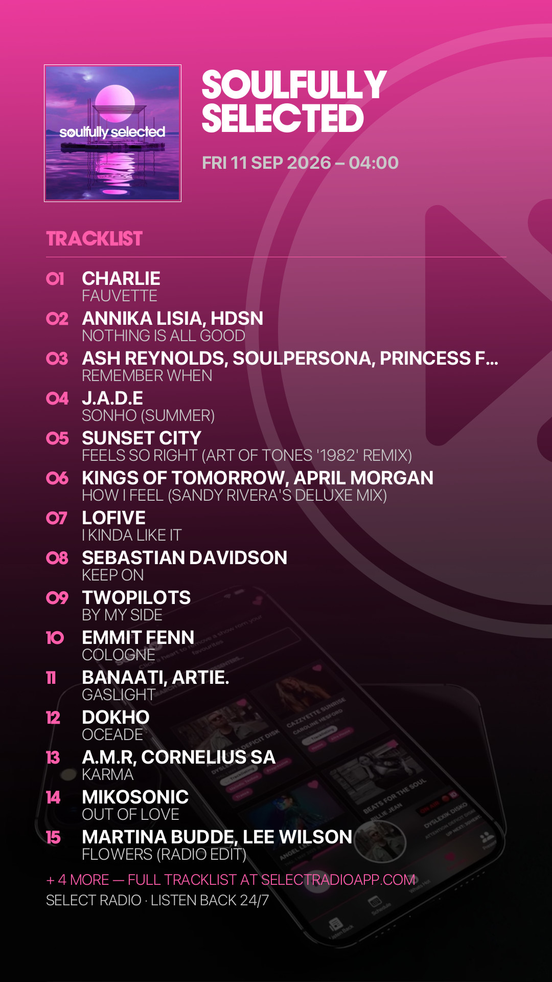 Tracklist Story Preview