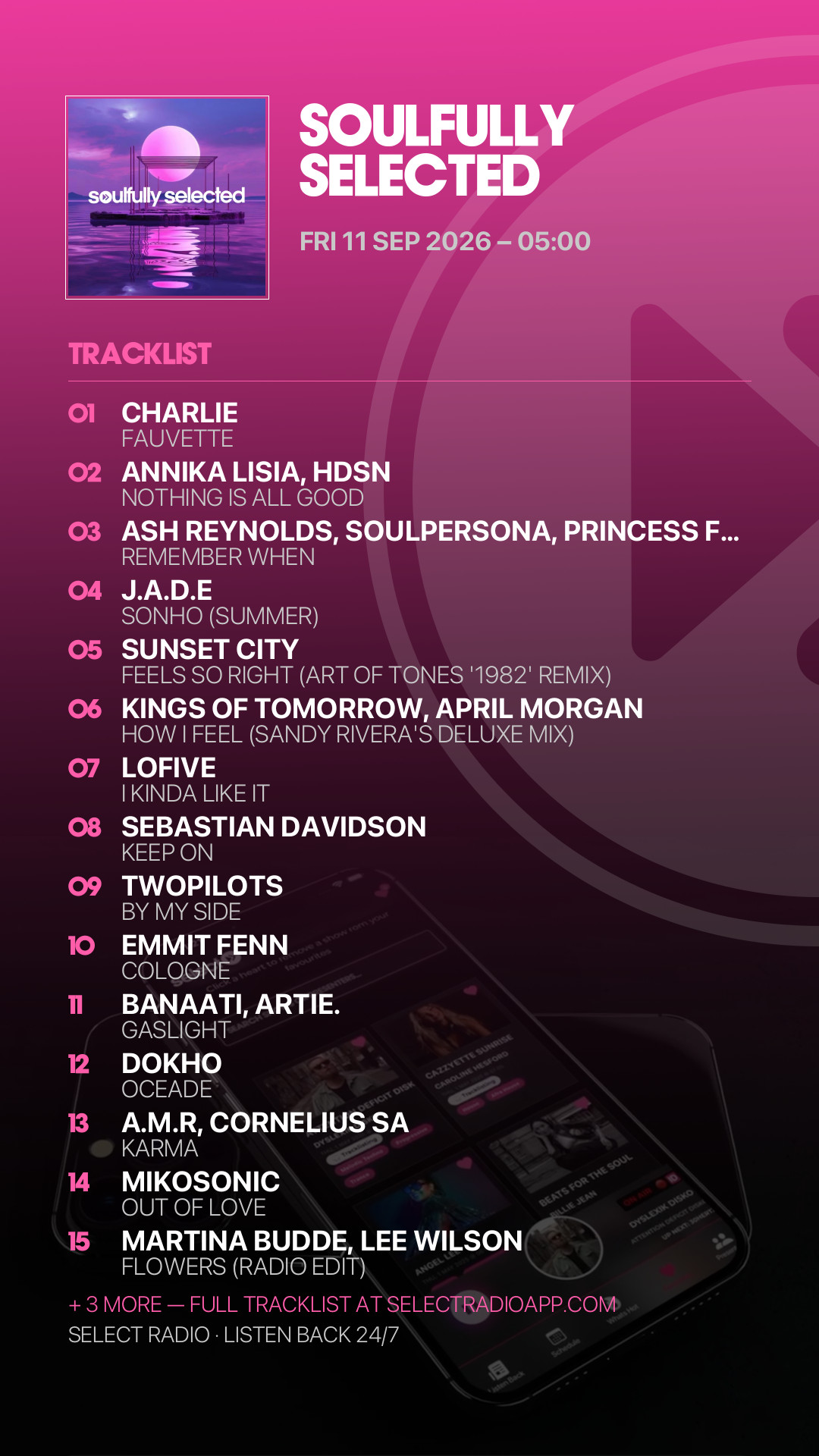 Tracklist Story Preview
