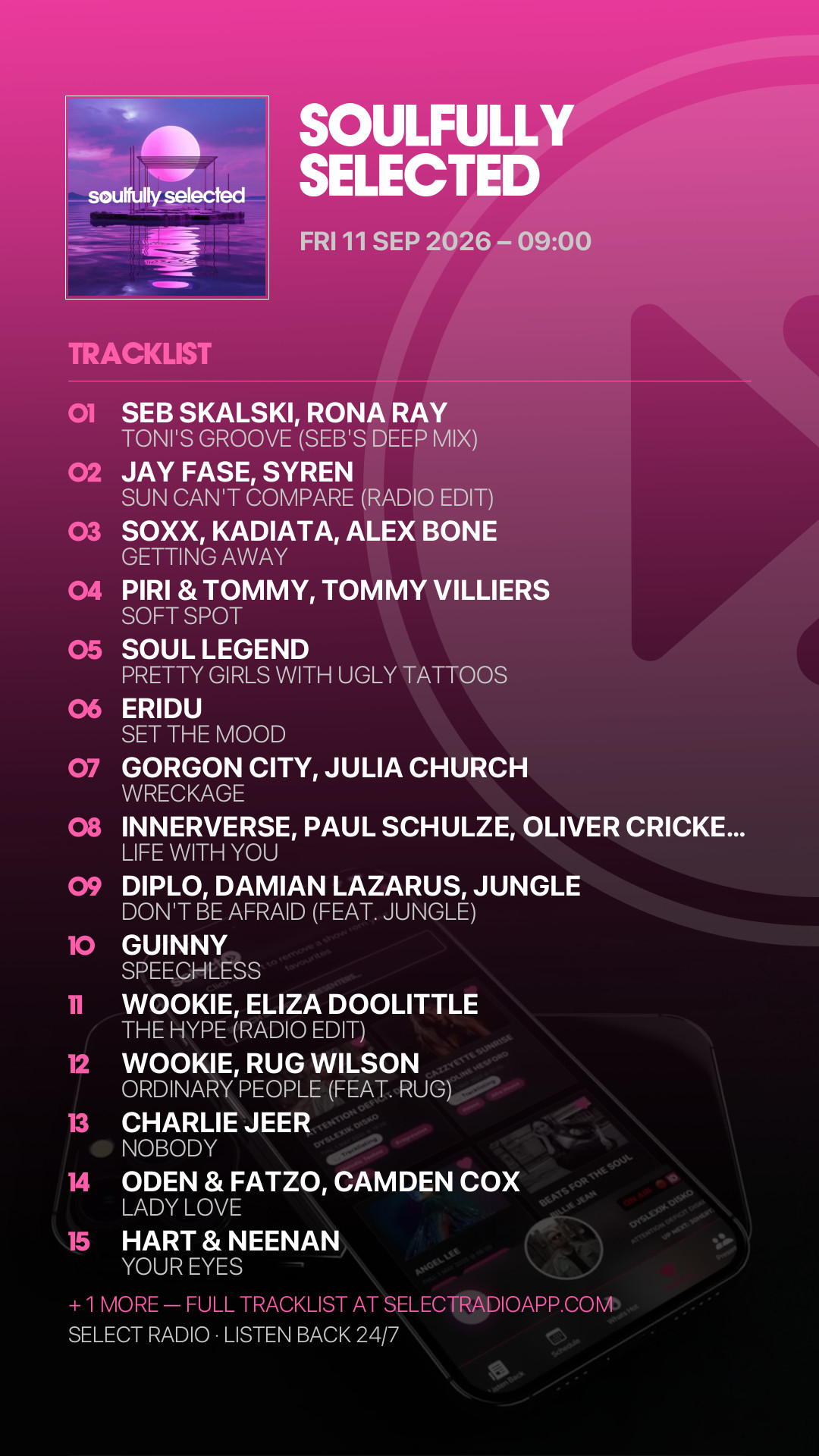 Tracklist Story Preview