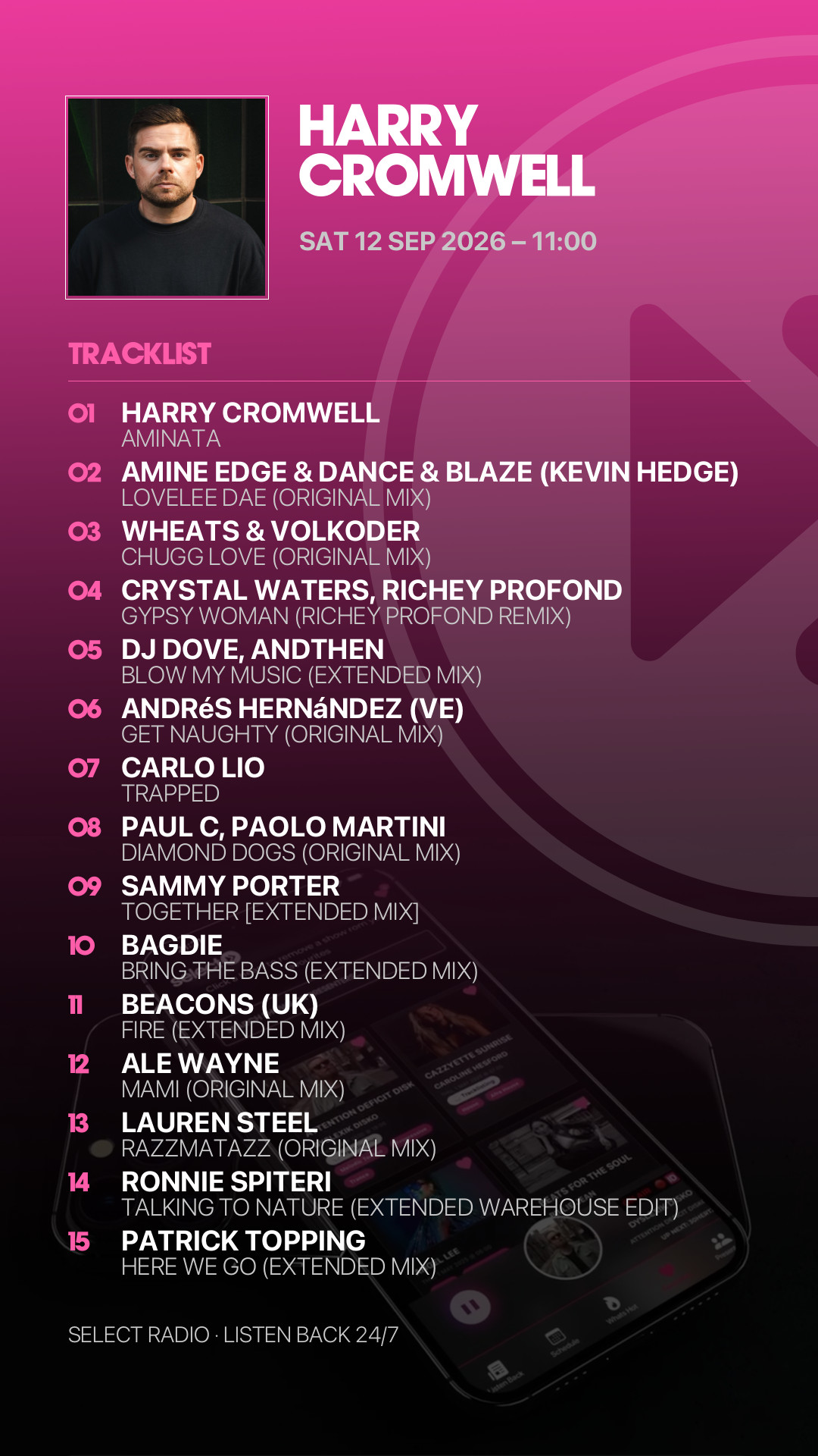 Tracklist Story Preview