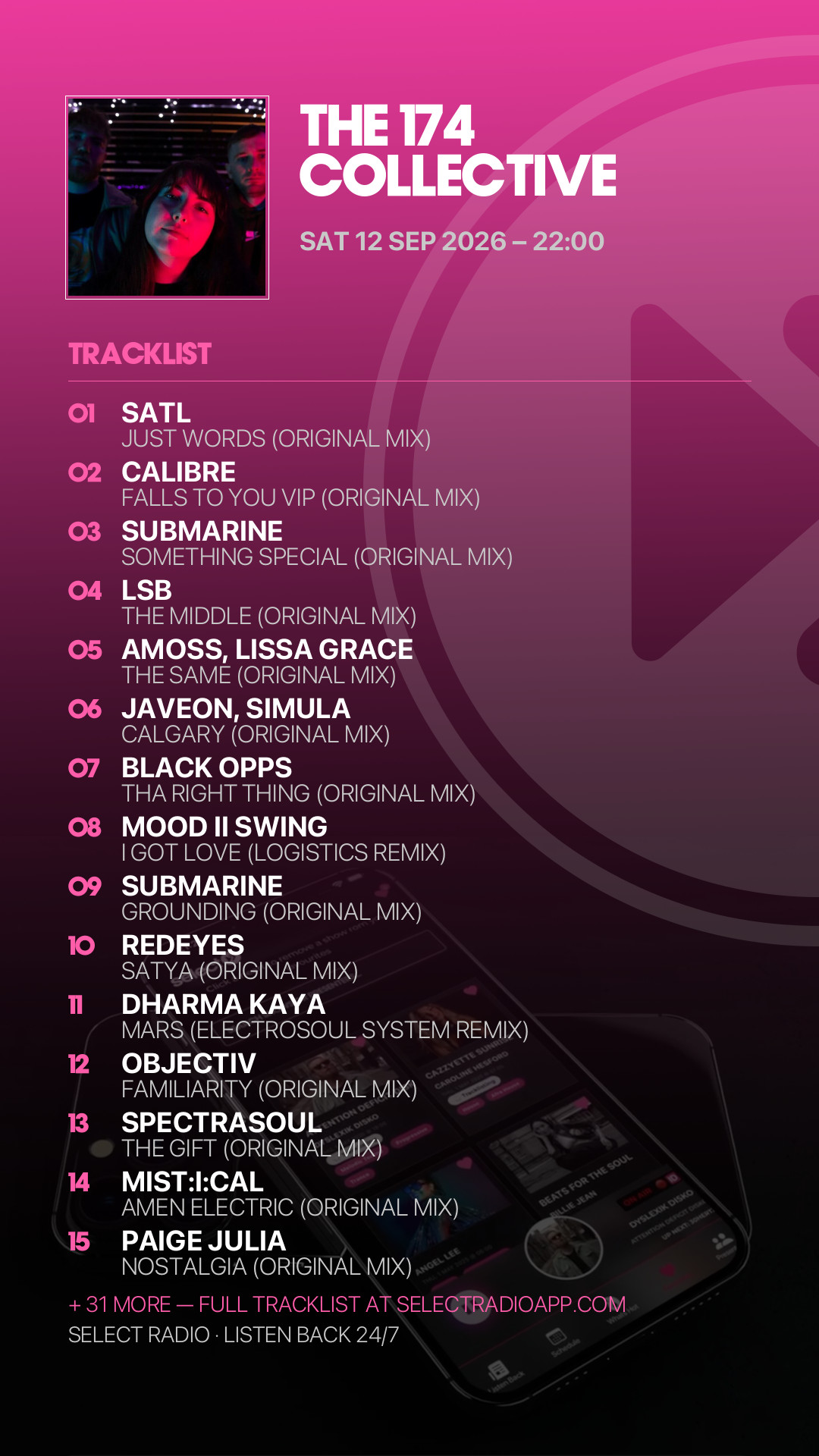 Tracklist Story Preview